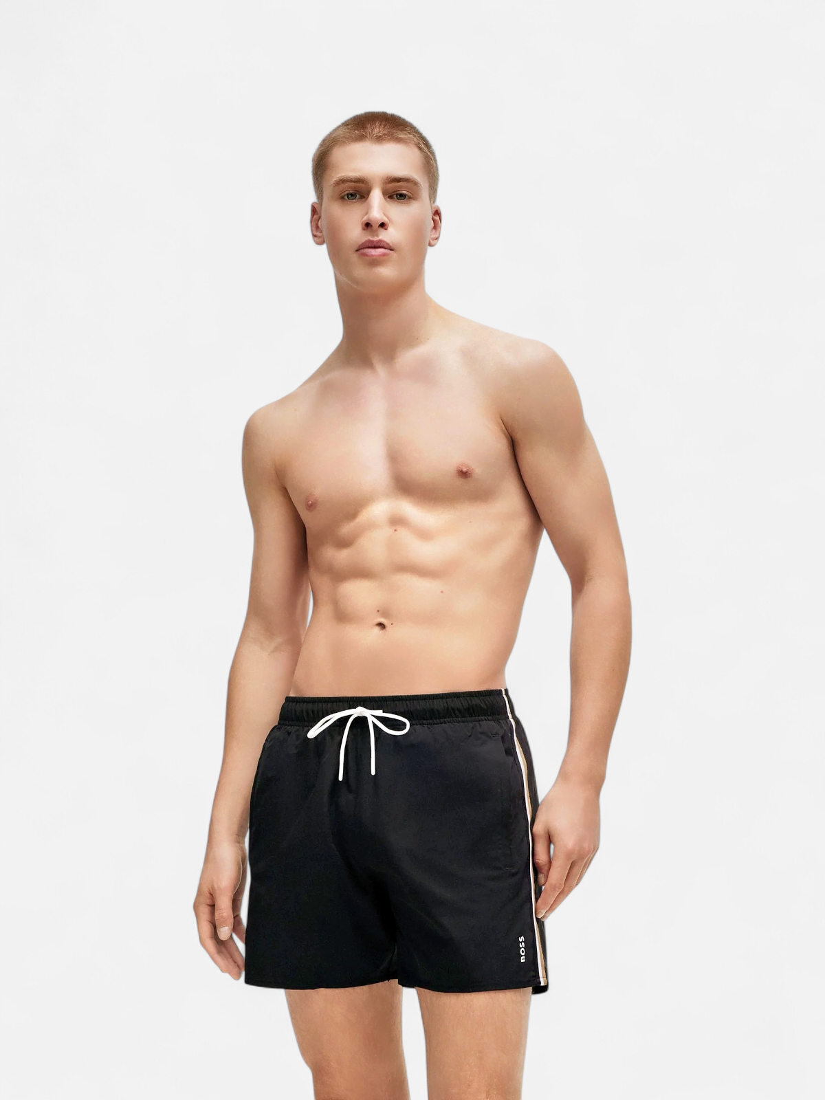 Hugo Boss miesten uimashortsit, ICONIC UIMASHORTSIT Musta - Kekäle.fi