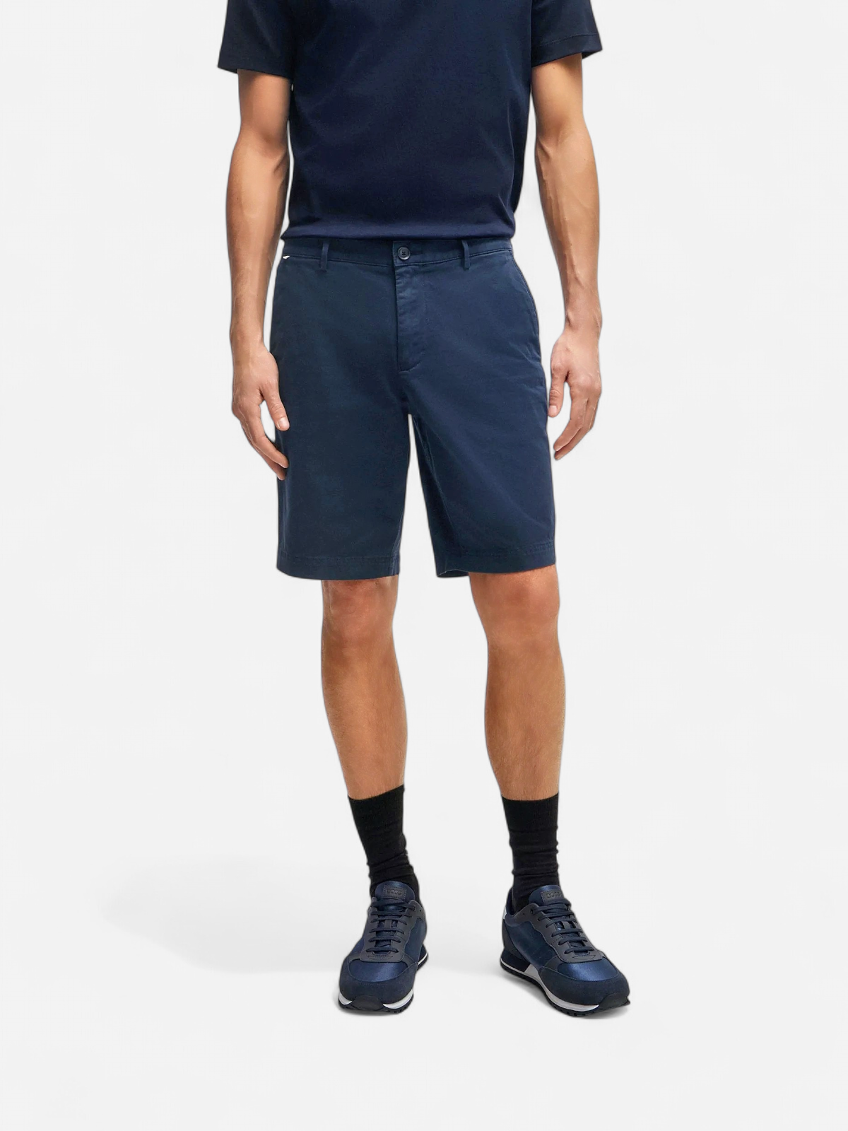 Hugo Boss shortsit, SLICE SHORTS Tummansininen - Kekäle.fi
