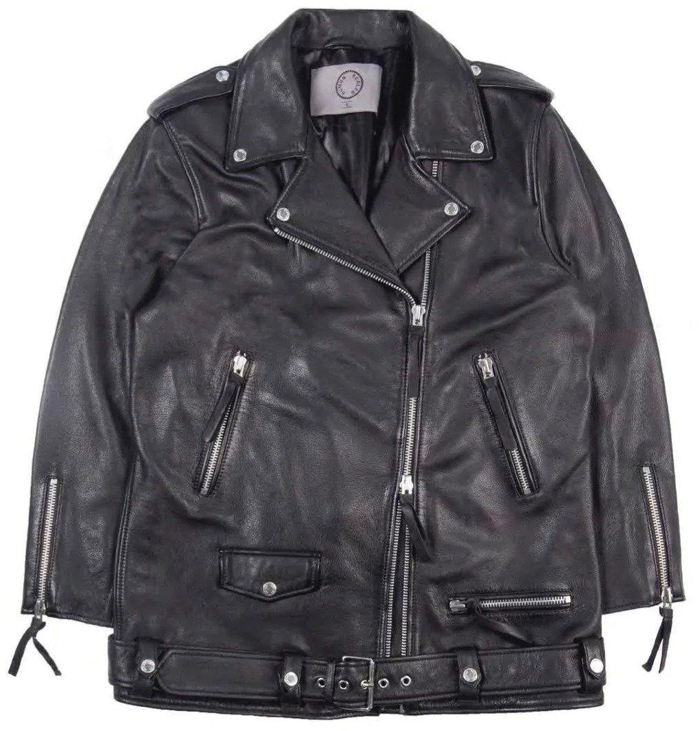 human-scales-unisex-oversize-emelie-leatherjacket-musta-1