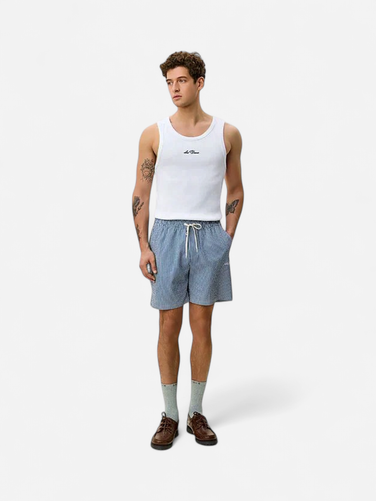 HYBRID Shorts RAIDALLINEN SININEN - Kekäle.fi
