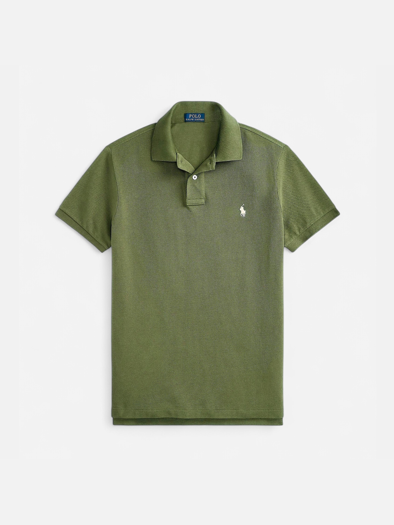 Polo Ralph Lauren miesten pikeepaita Iconic Mesh Polo Shirt Seasonal Nos, khaki - Kekäle.fi