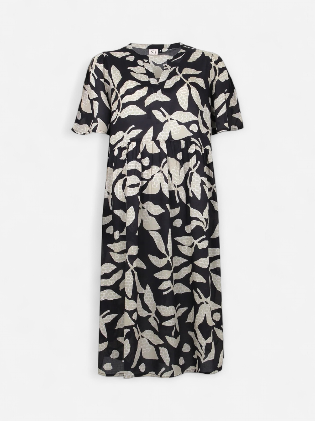 S.T.I mekko Inari Dress, musta kuosi - Kekäle.fi