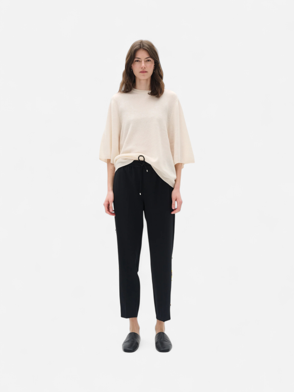 Inwear housut, ADIAN PULL ON PANT Black - Kekäle.fi