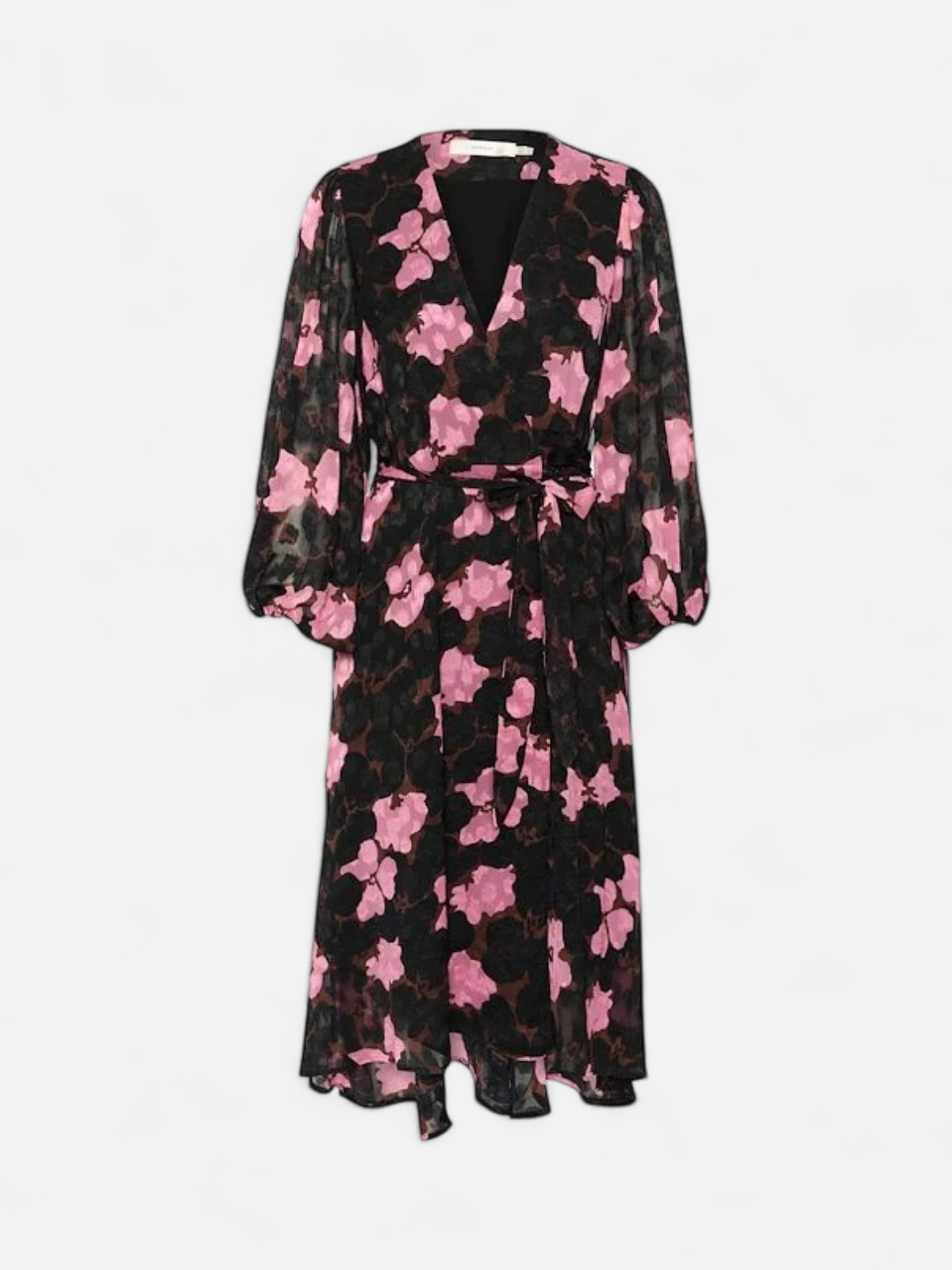 Inwear mekko, BASIRA WRAP DRESS Kashmir Pink Cut Out Flow - Kekäle.fi