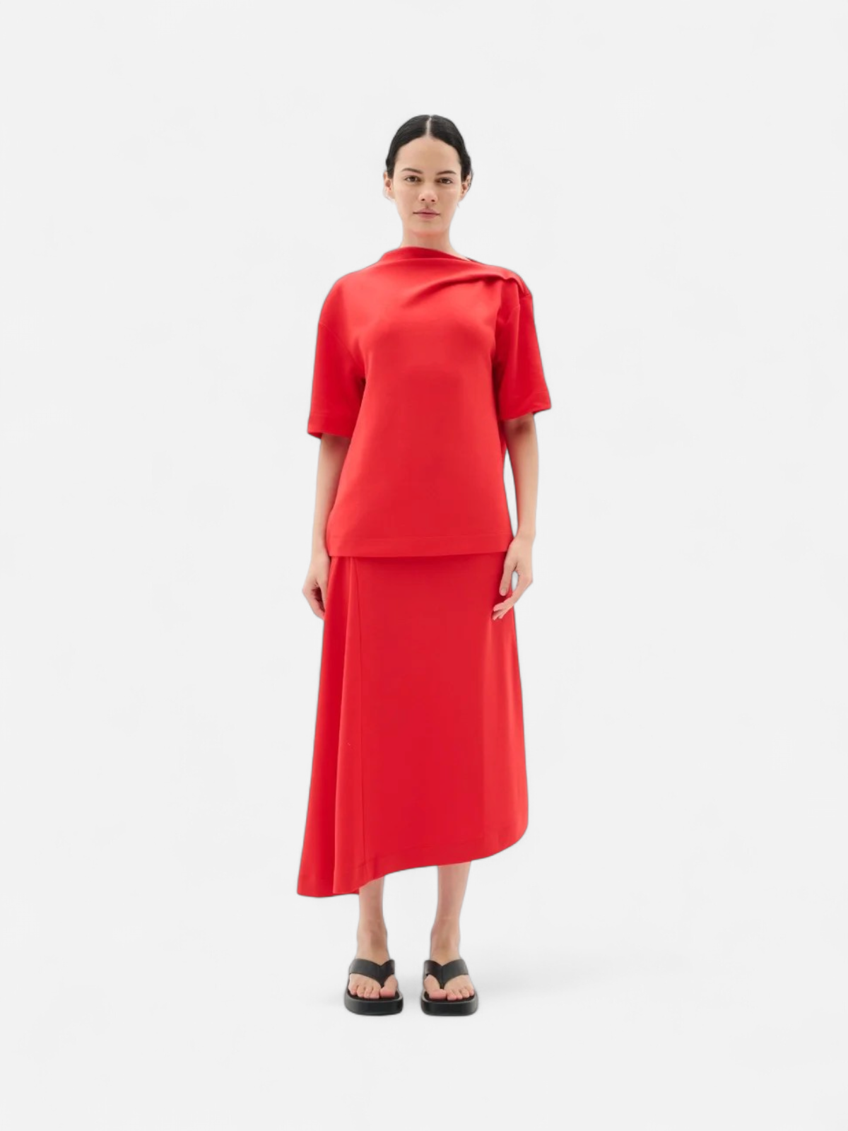 Inwear naisten hame, ANNIEHIW SKIRT Scarlet Red - Kekäle.fi
