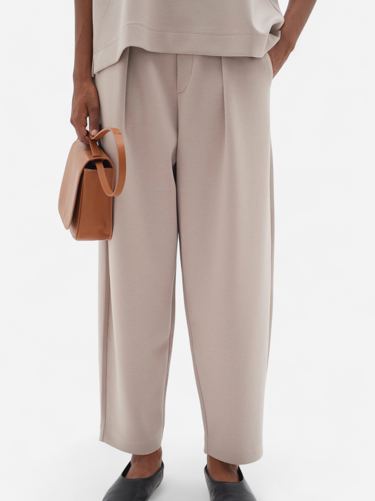 InWear naisten housut Pannie Pant, hiekka - Kekäle.fi
