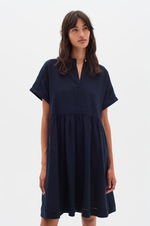 inwear-naisten-mekko-faridaiw-short-dress-marine-blue-2