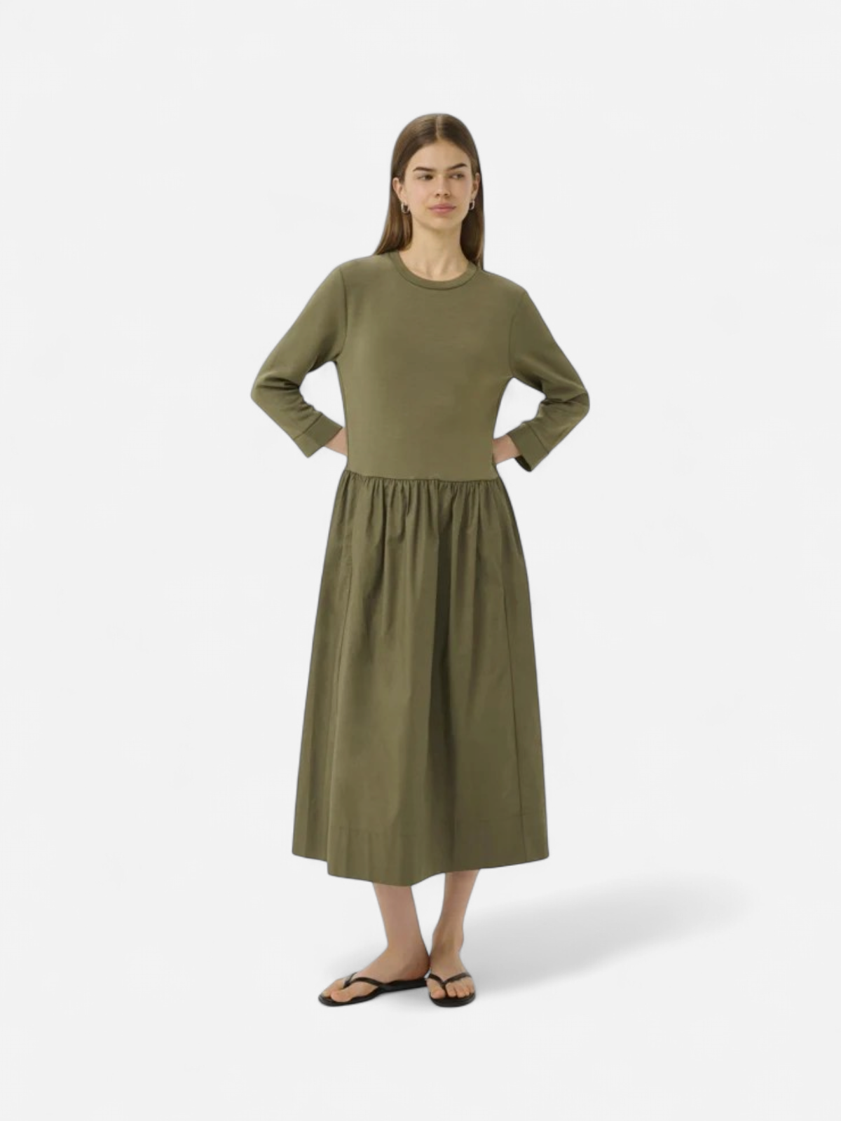 Inwear naisten mekko, MIAIW DRESS Dusty Olive - Kekäle.fi