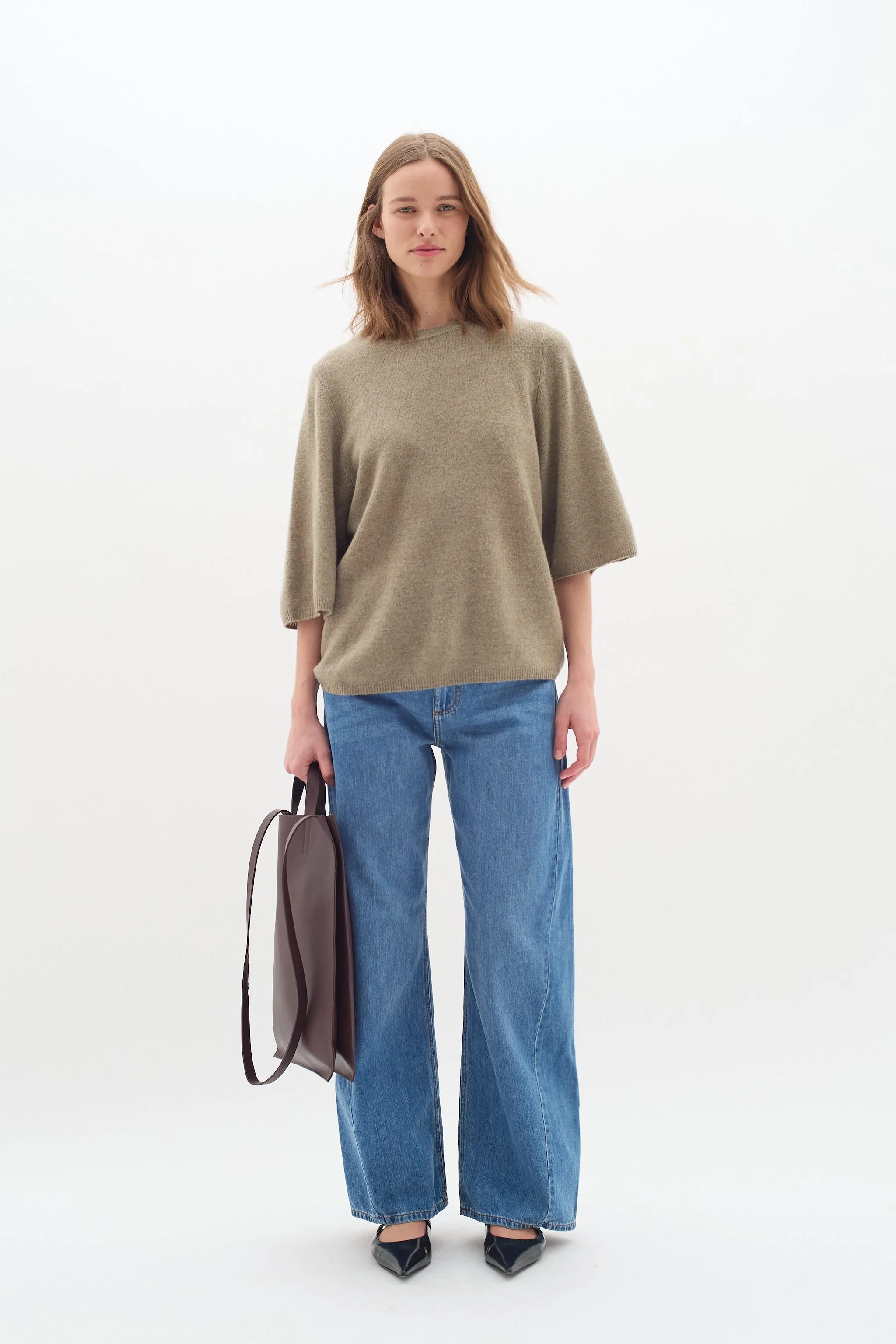 inwear-naisten-neulepusero-monikaiw-t-shirt-pinetreemelange-4