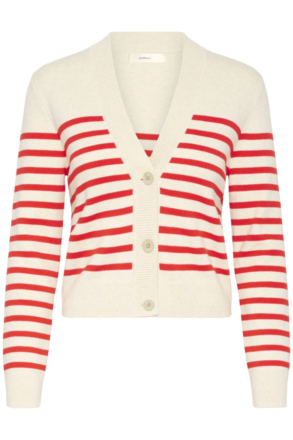 inwear-naisten-neuletakki-wallisiw-cardigan-red-stripe-1