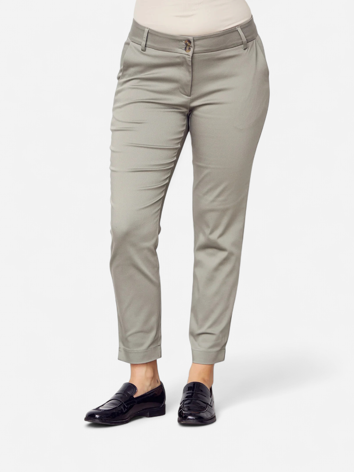 Isay naisten housut Chino Pant, vaaleanvihreä - Kekäle.fi