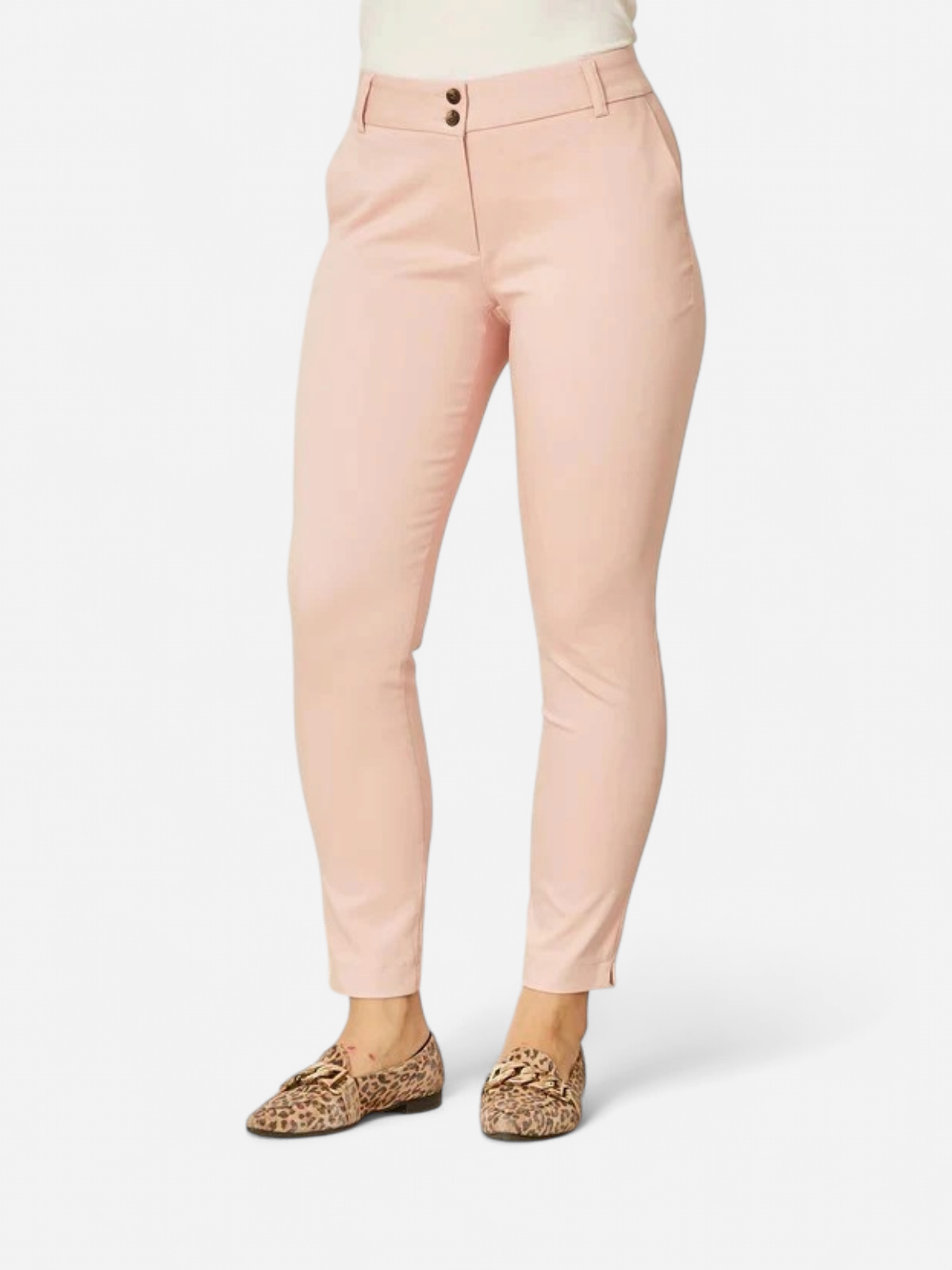 Isay Naisten Housut, Chino Pant Vaaleanpunainen - Kekäle.fi