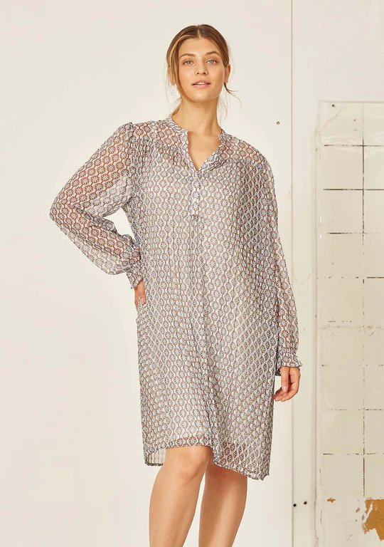 isay-naisten-mekko-thea-pleat-dress-sininen-kuosi-1