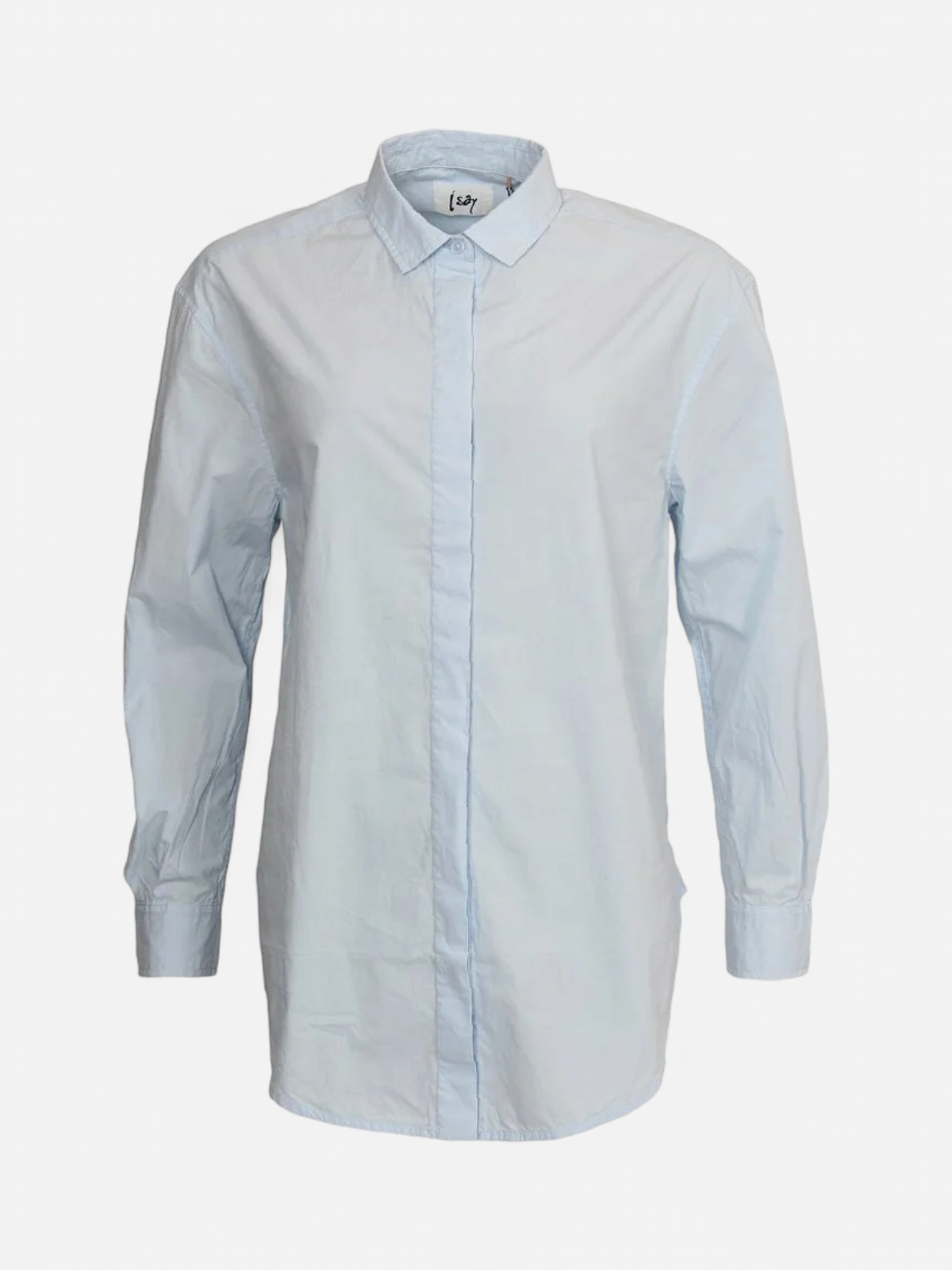 Isay Naisten Paitapusero, Bellis Long Shirt Vaaleansininen - Kekäle.fi