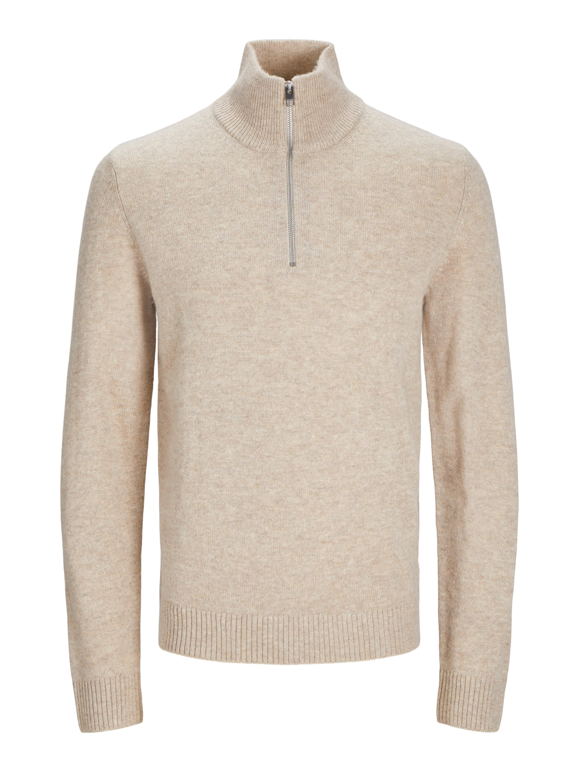 jack-and-jones-junior-neulepusero-jprcclambswool-knit-half-zip-luonnonvalkoinen-1
