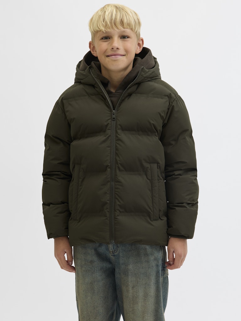 jack-and-jones-junior-toppatakki-jjesoho-puffer-hood-jnr-tummanvihrea-1