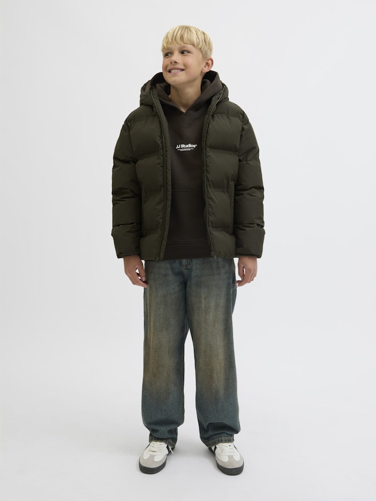 jack-and-jones-junior-toppatakki-jjesoho-puffer-hood-jnr-tummanvihrea-4
