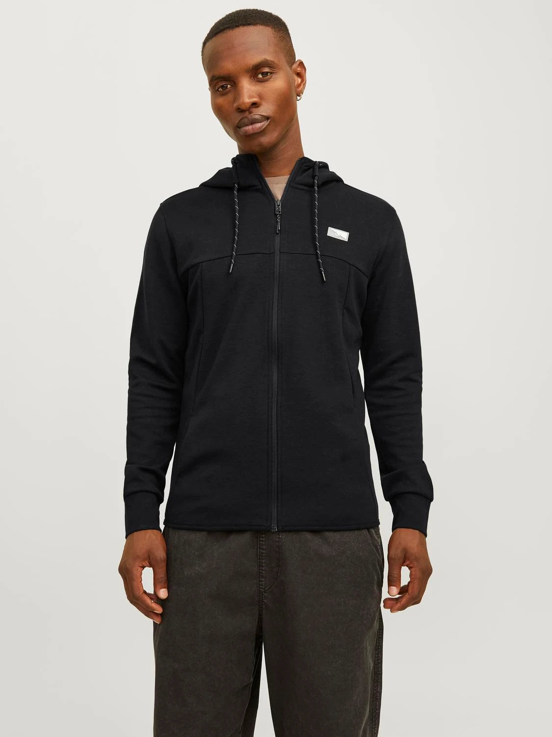 jack-and-jones-mieste-huppari-jcoair-sweat-zip-hood-black-1