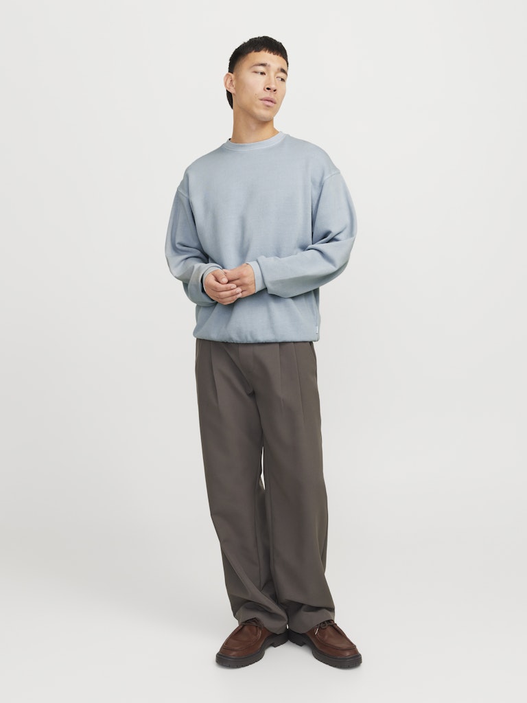 jack-and-jones-miesten-collegepusero-jjecharge-faded-sweat-crew-neck-chambray-blue-5