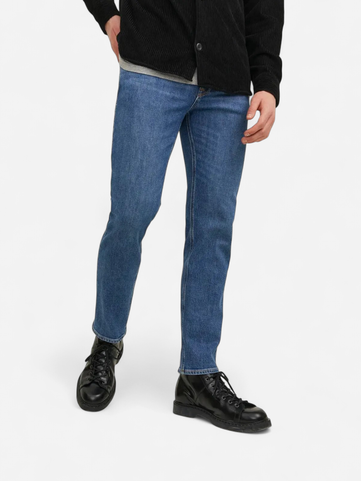 Jack and Jones miesten farkut, JJICLARK JJORIGINAL AM 379 Blue Denim - Kekäle.fi