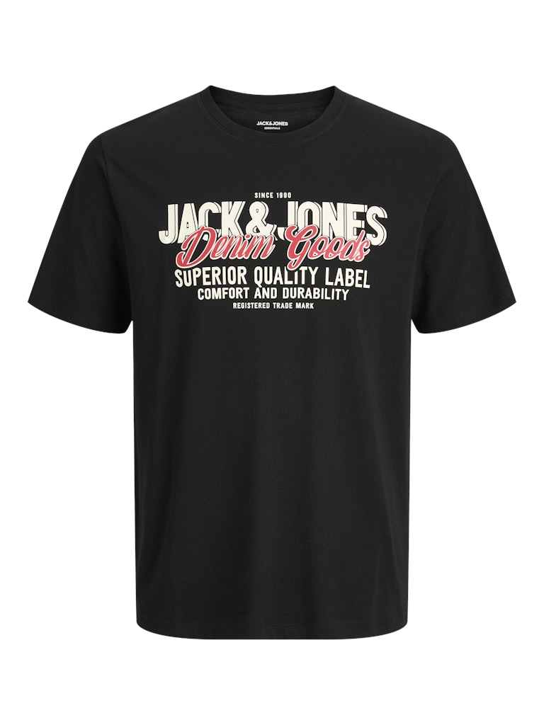 jack-and-jones-miesten-t-paita-jjelogo-tee-ss-o-neck-2-col-aw25-sn-black-1