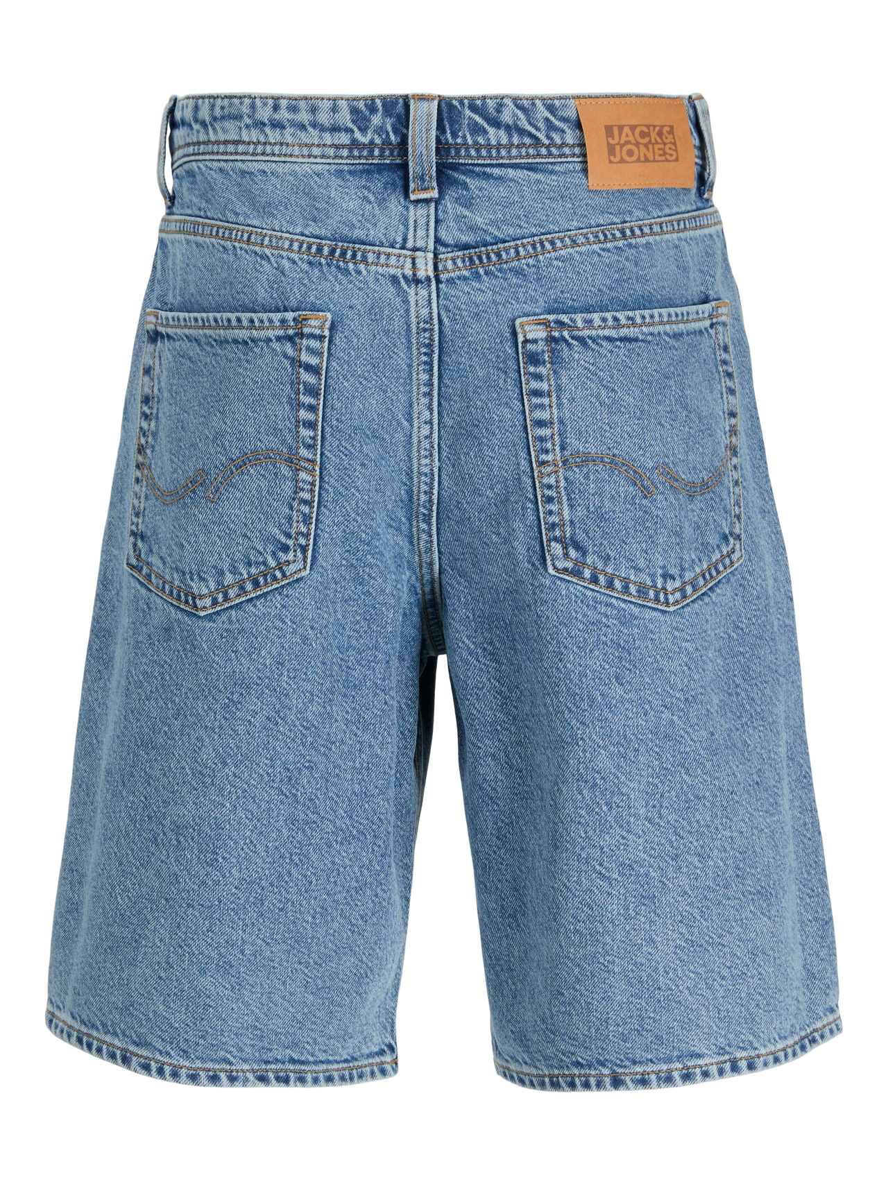 Jack and Jones Junior farkkushortsit JJIAlex JJOriginal Shorts SQ 731 SN JNR, sininen indigo