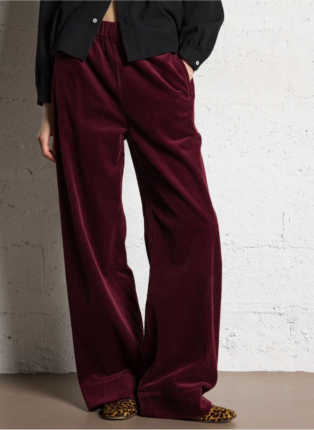 jcsophie-naisten-housut-jamie-trousers-viininpunainen-1