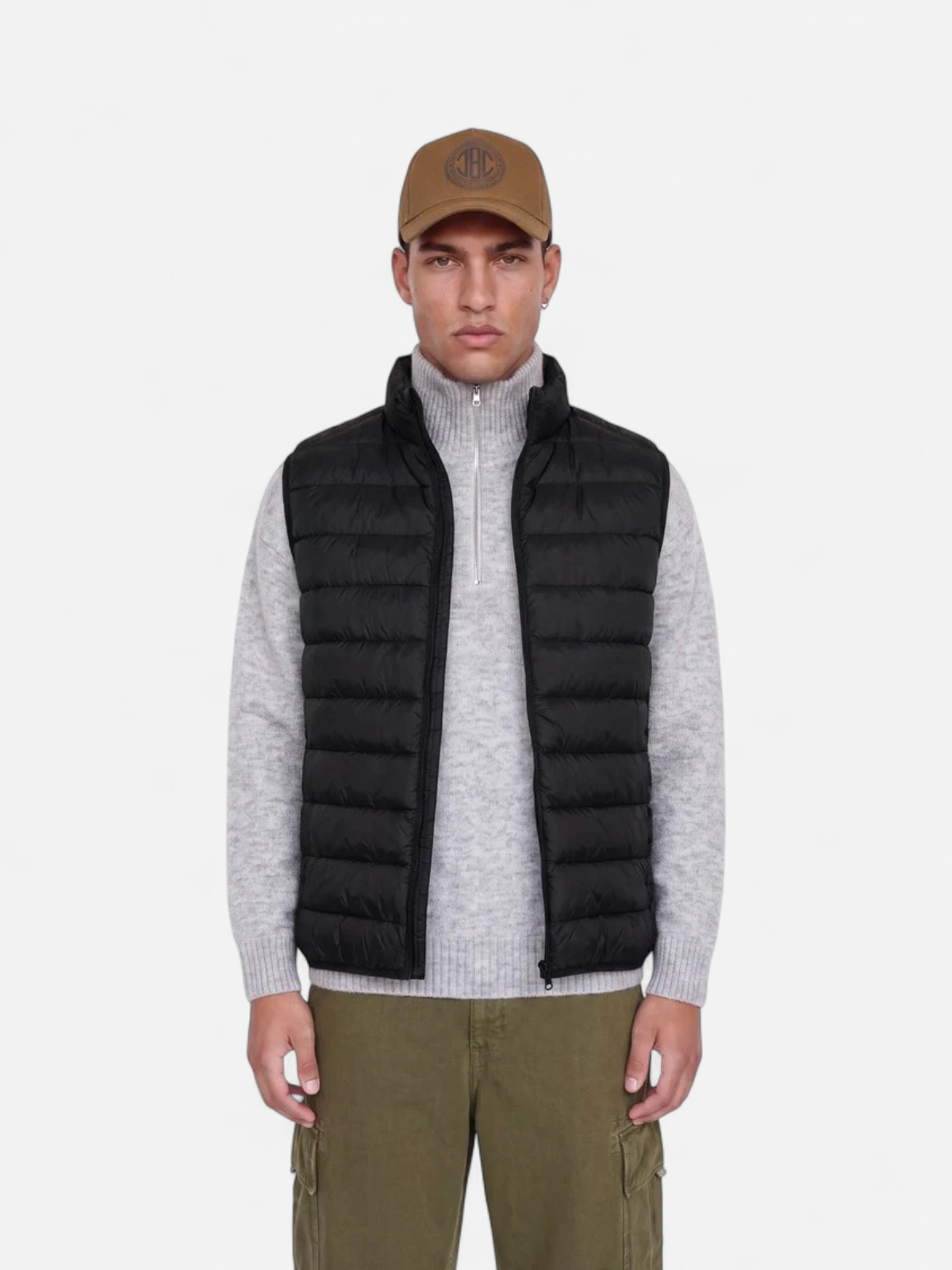 JJEBERG LIGHT DOWN BODYWARMER NOOS Black - Kekäle.fi