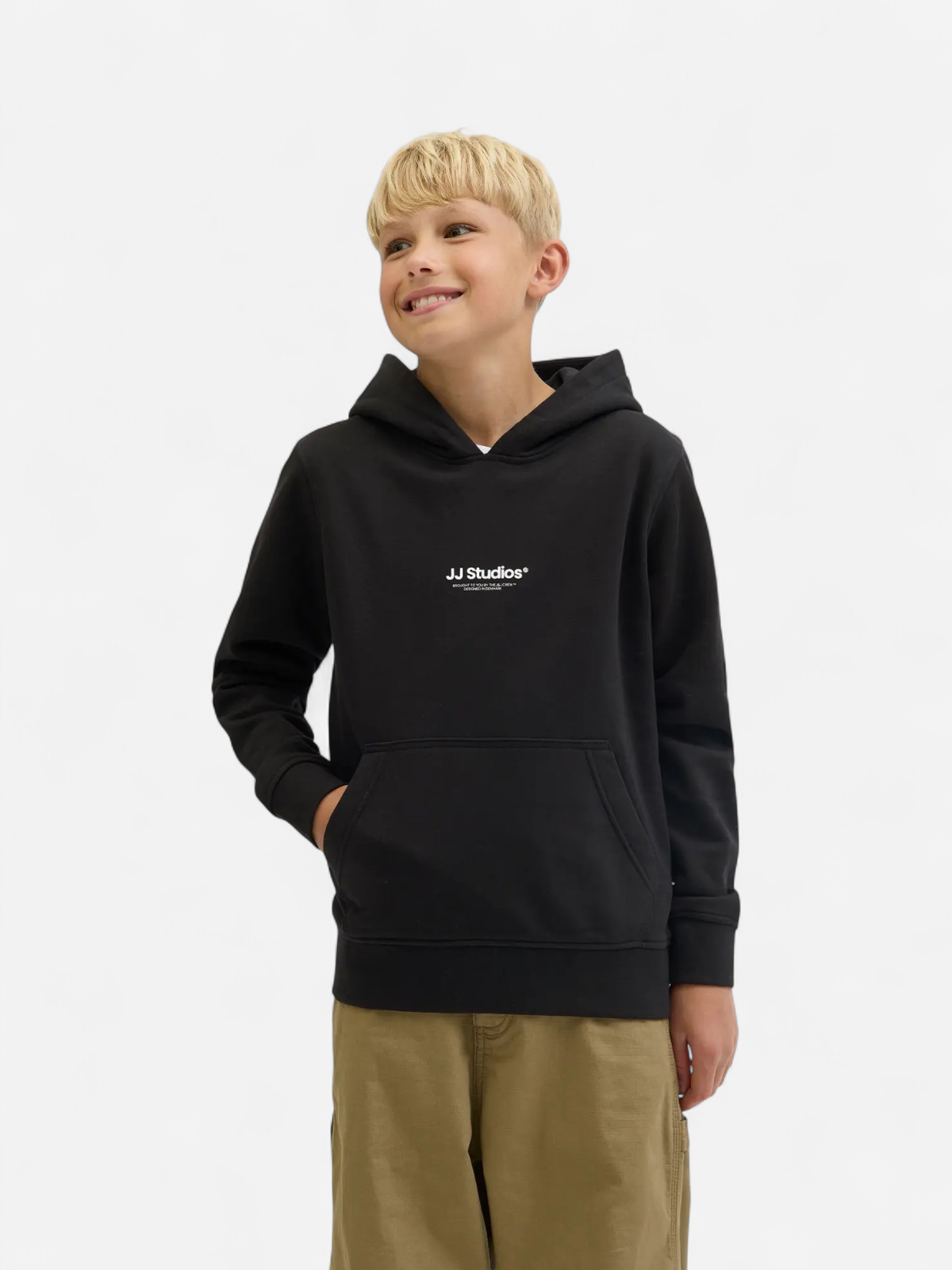 Jack and Jones Junior lasten huppari Soho, musta - Kekäle.fi