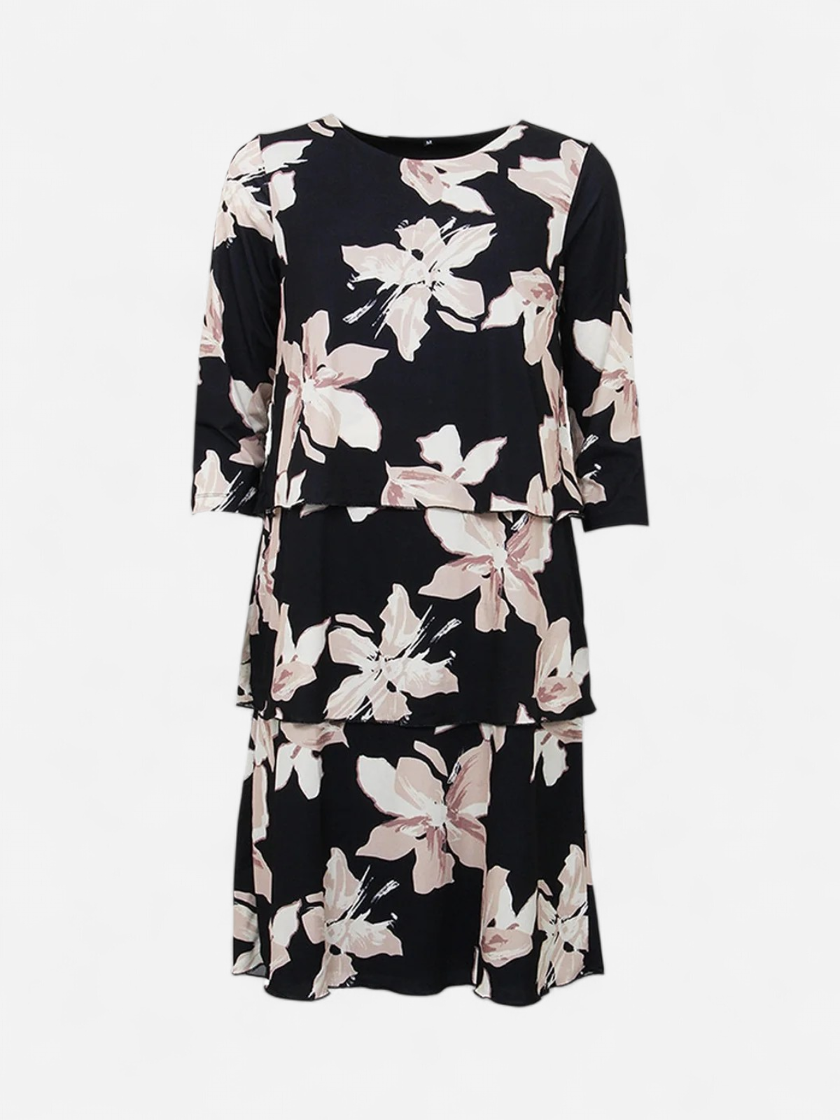 S.T.I mekko Jude Dress, kuosillinen beige - Kekäle.fi