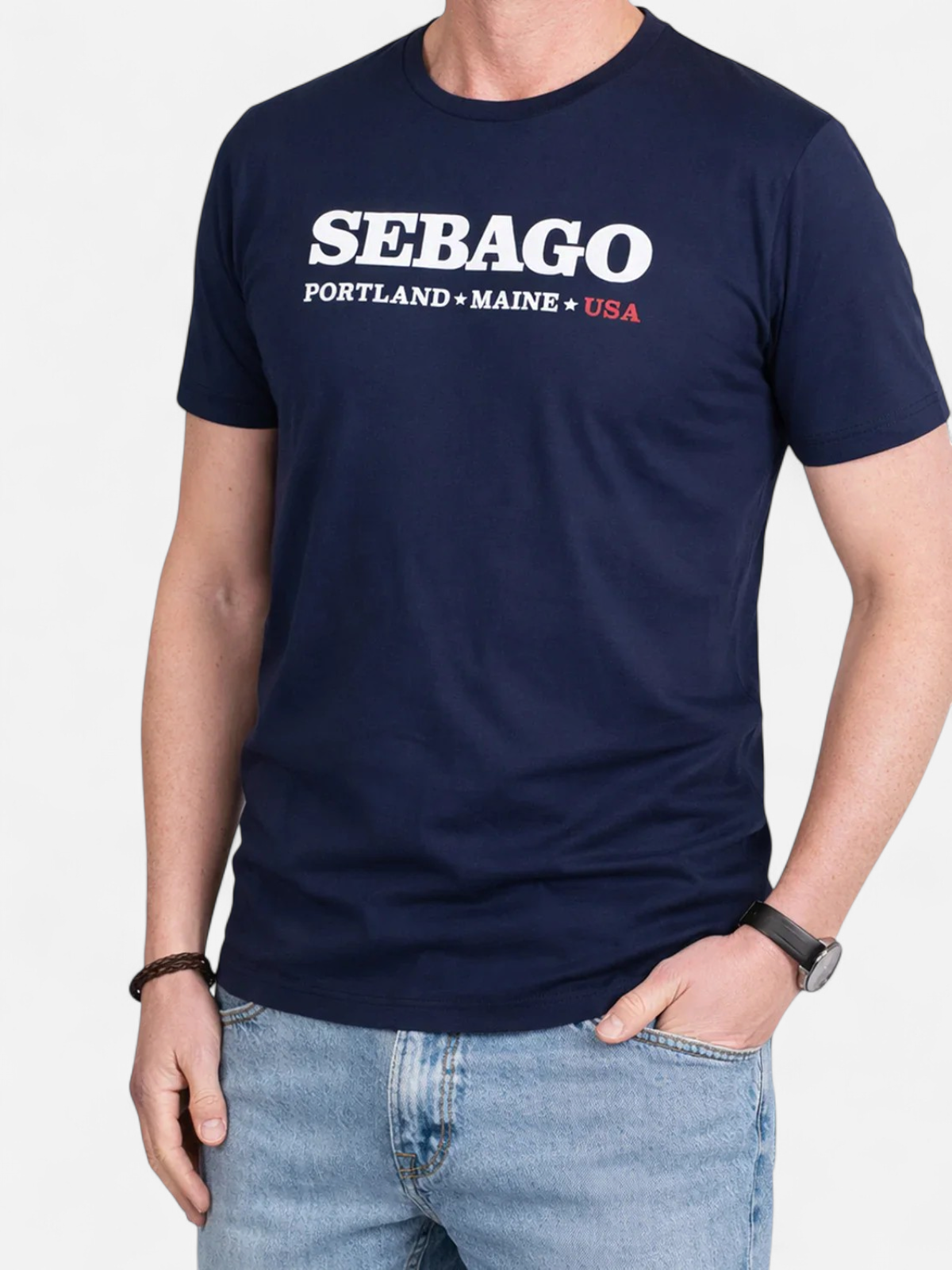 K Authentic Logo Tee TUMMANSININEN - Kekäle.fi