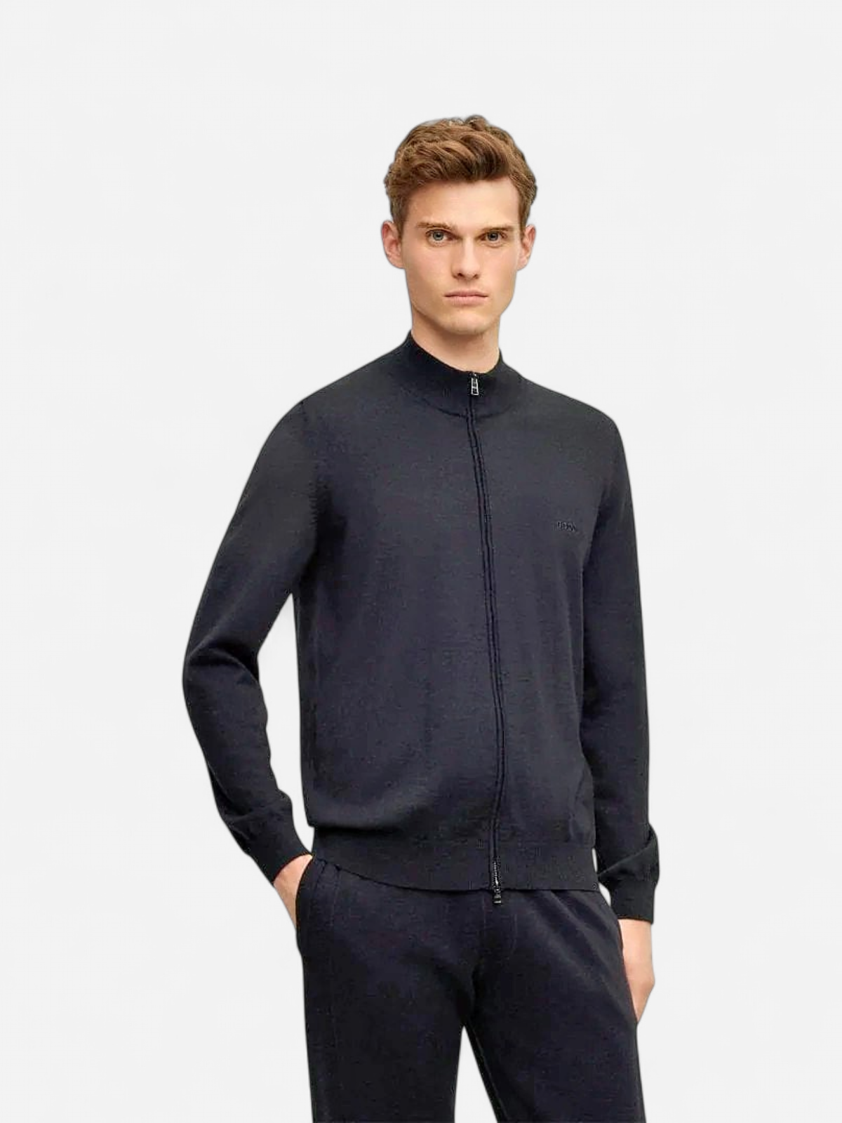 Hugo Boss miesten neuletakki K Balonso Knit, musta - Kekäle.fi