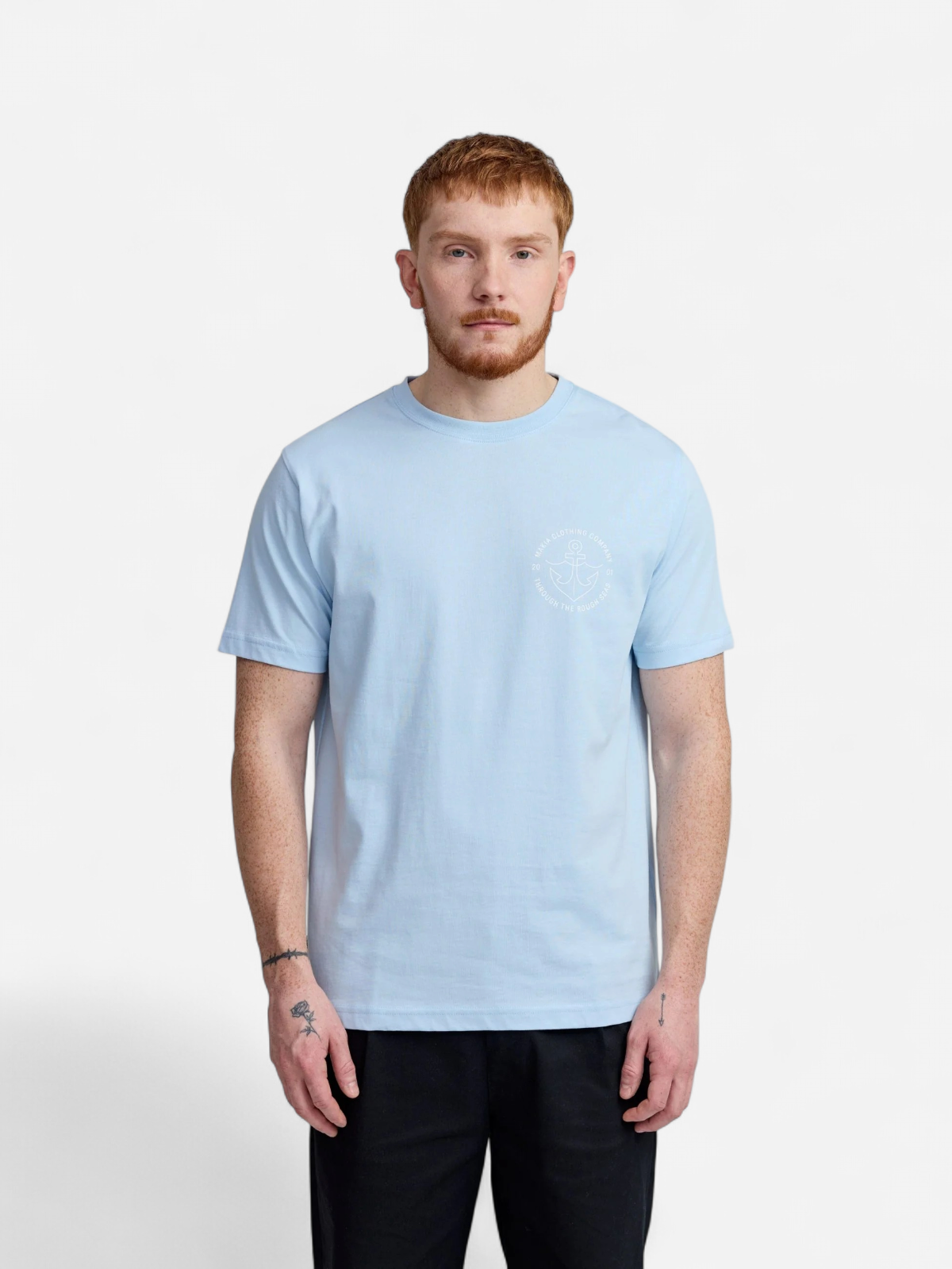 K Barbless T-shirt VAALEANSININEN - Kekäle.fi