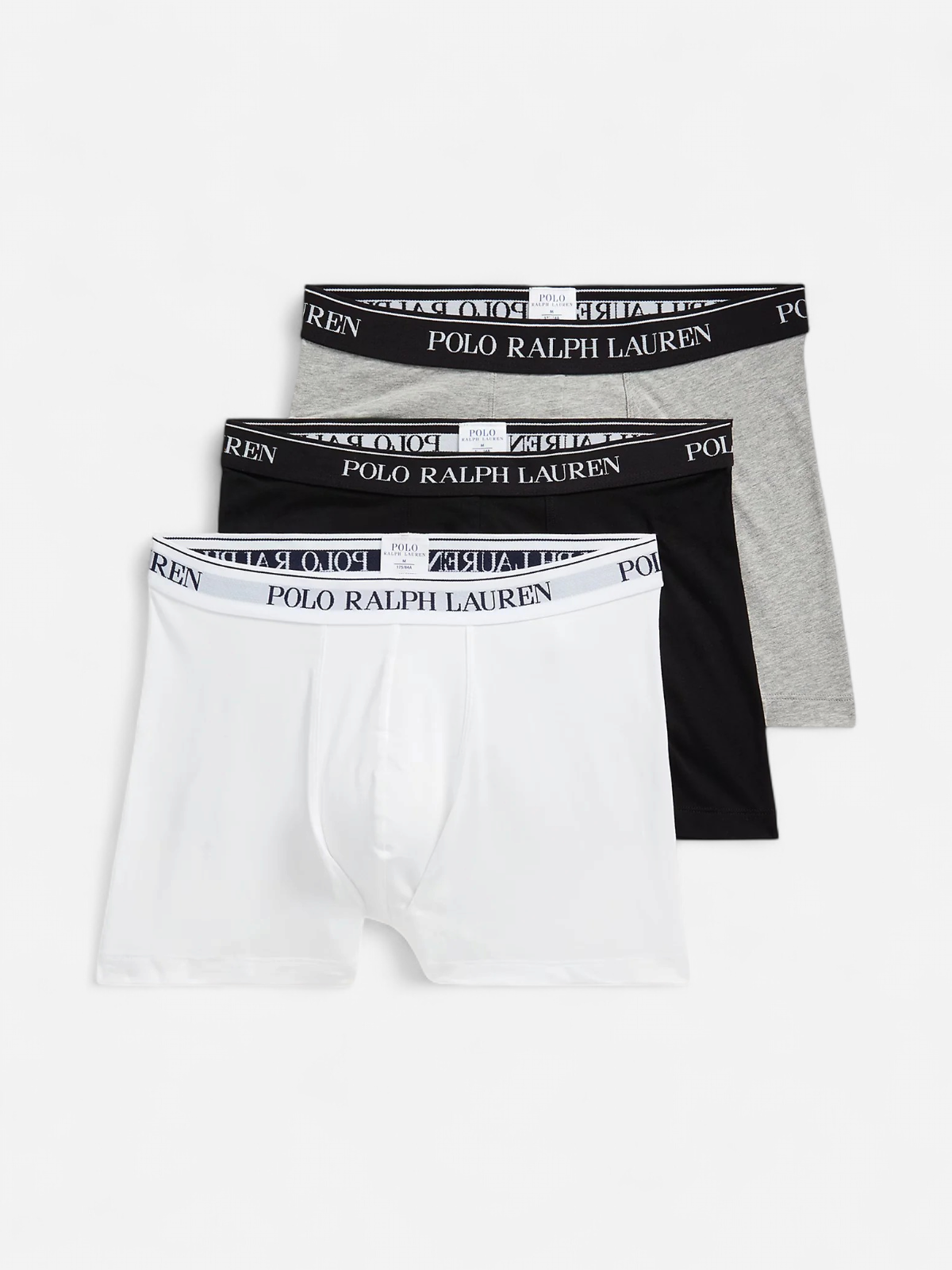 Polo Ralph Lauren miesten bokserit Boxer Brief 3-Pack, harmaa - Kekäle.fi