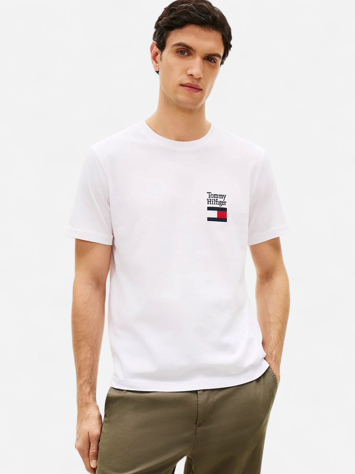 K BRAND LOVE TEXT STACK TEE VALKOINEN - Kekäle.fi
