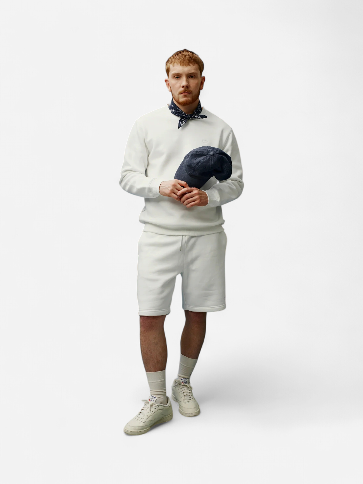 K Cove ZIP POCKET Sweatshorts VALKOINEN - Kekäle.fi