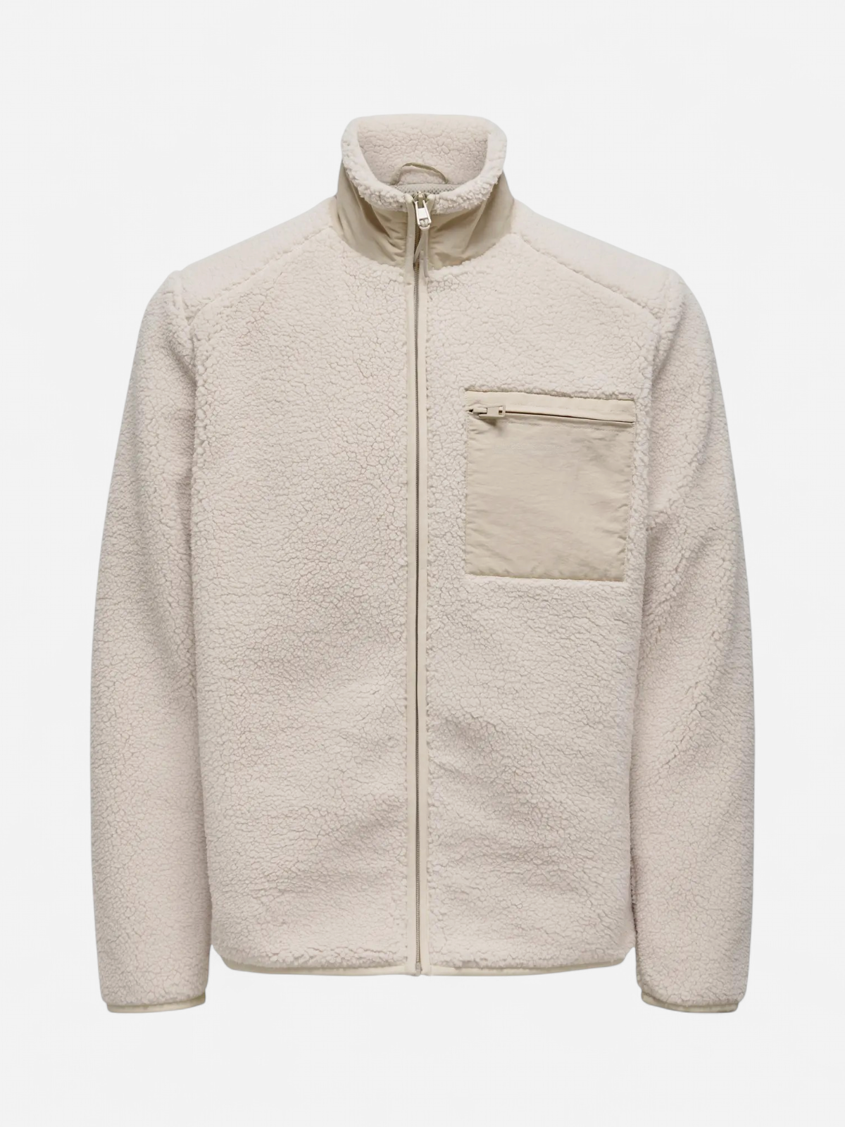 K DALLAS SHERPA JACKET VAALEA BEIGE - Kekäle.fi