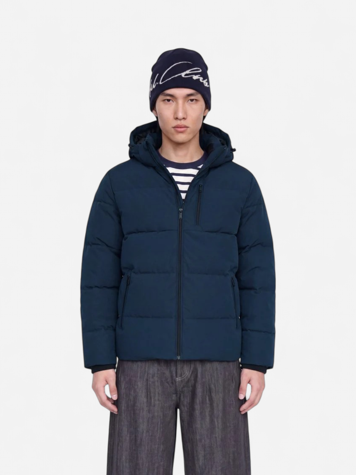 Jack & Jones miesten Toppatakit Jjebecks Puffer, Sky Captain - Kekäle.fi