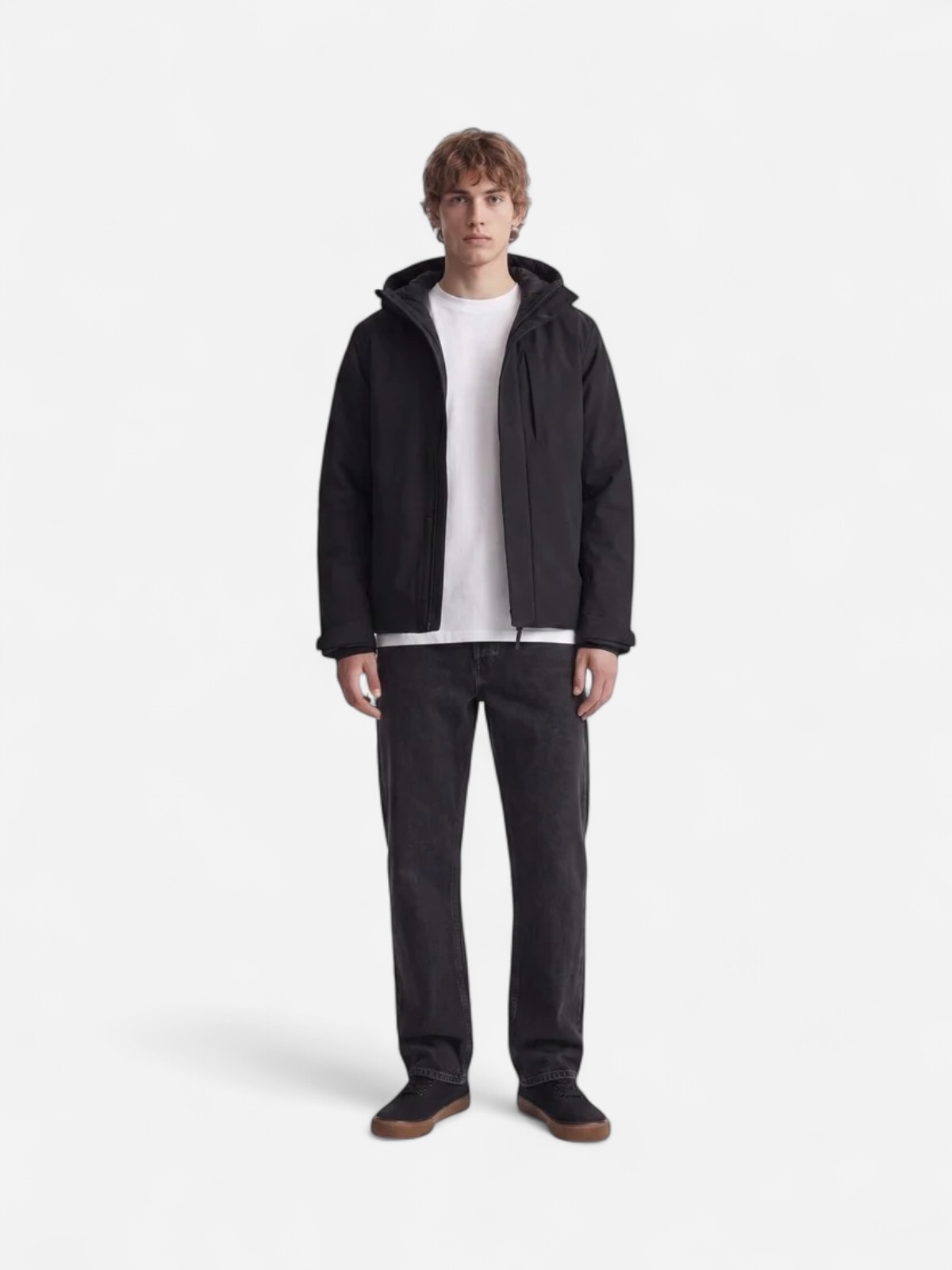 Jack & Jones miesten toppatakki JjeKeen Jacket, musta - Kekäle.fi