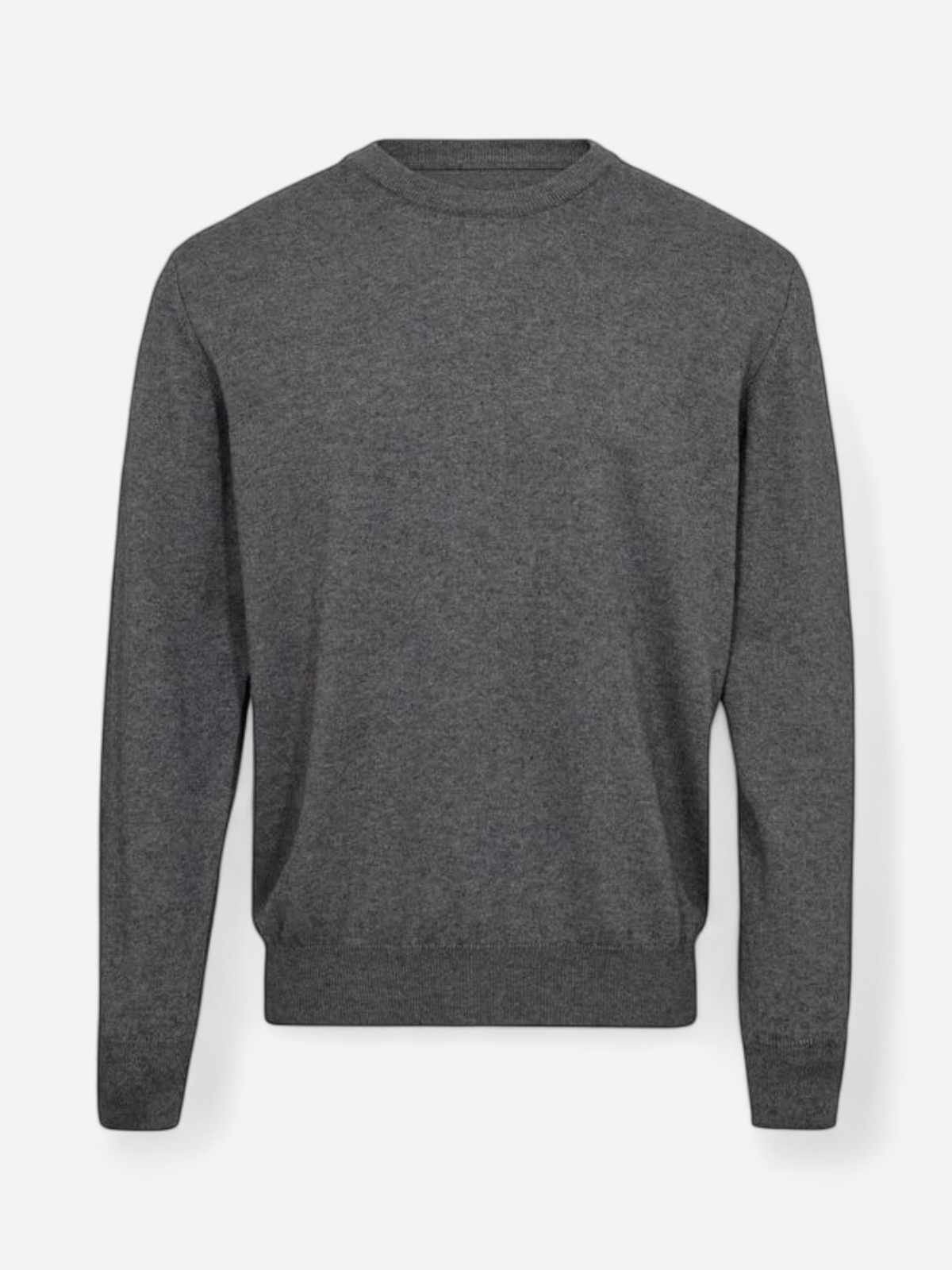 Gino Marcello miesten neulepusero Knit Crewneck, harmaa - Kekäle.fi