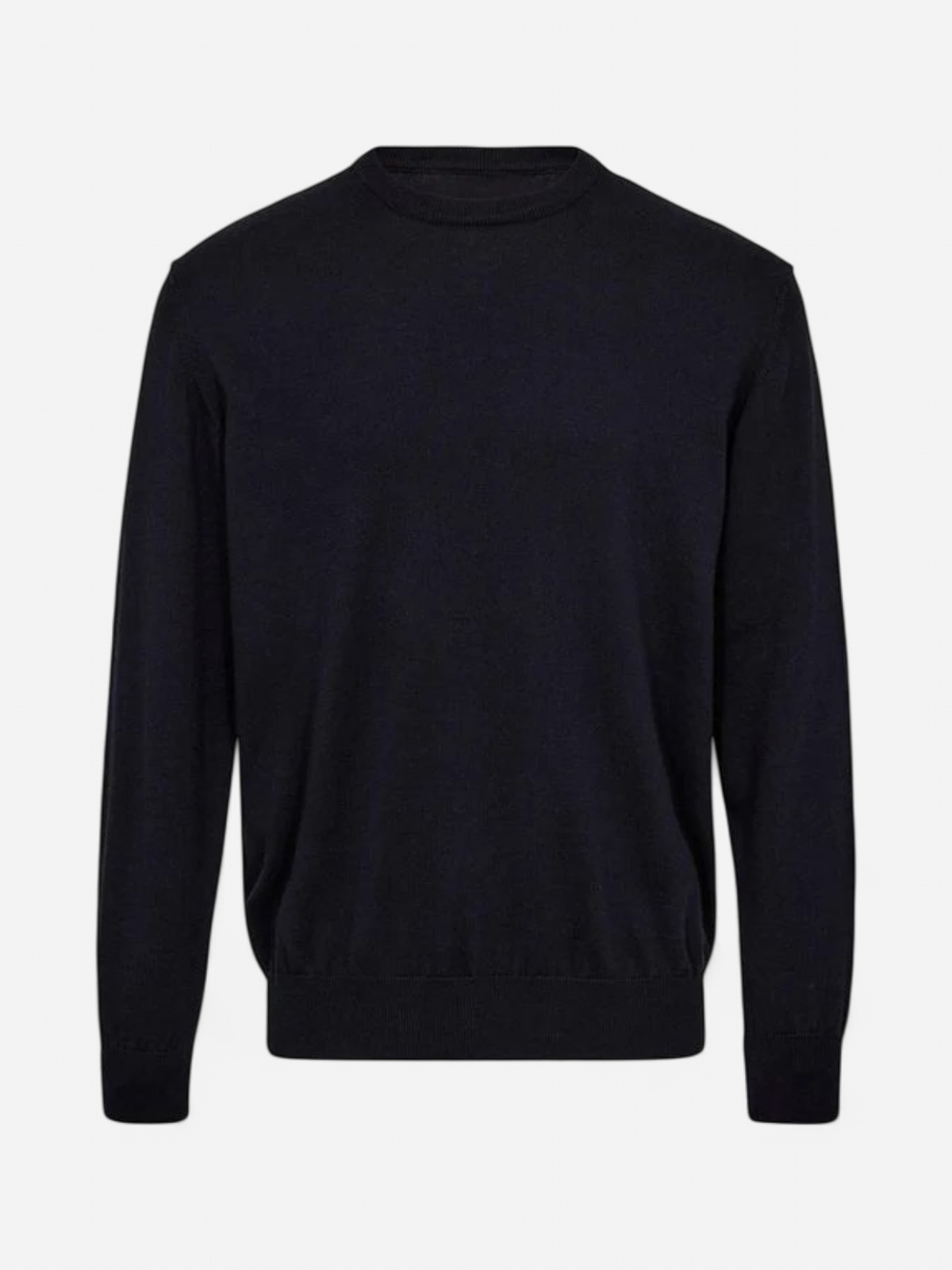 Gino Marcello miesten neulepusero Knit Crewneck, tummansininen - Kekäle.fi