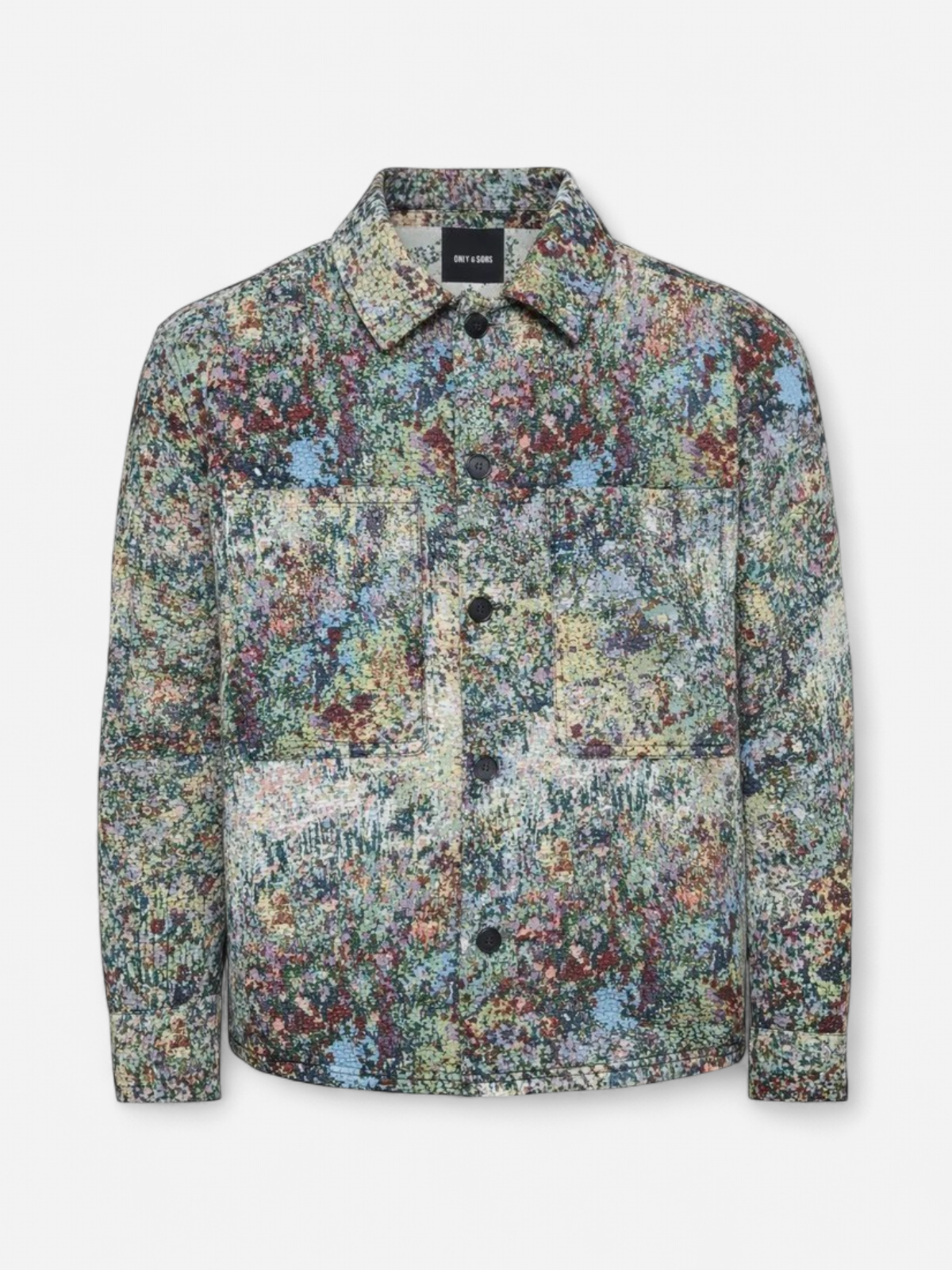 Only and Sons miesten paitatakki Cassel, Dark Blue Denim Pain - Kekäle.fi