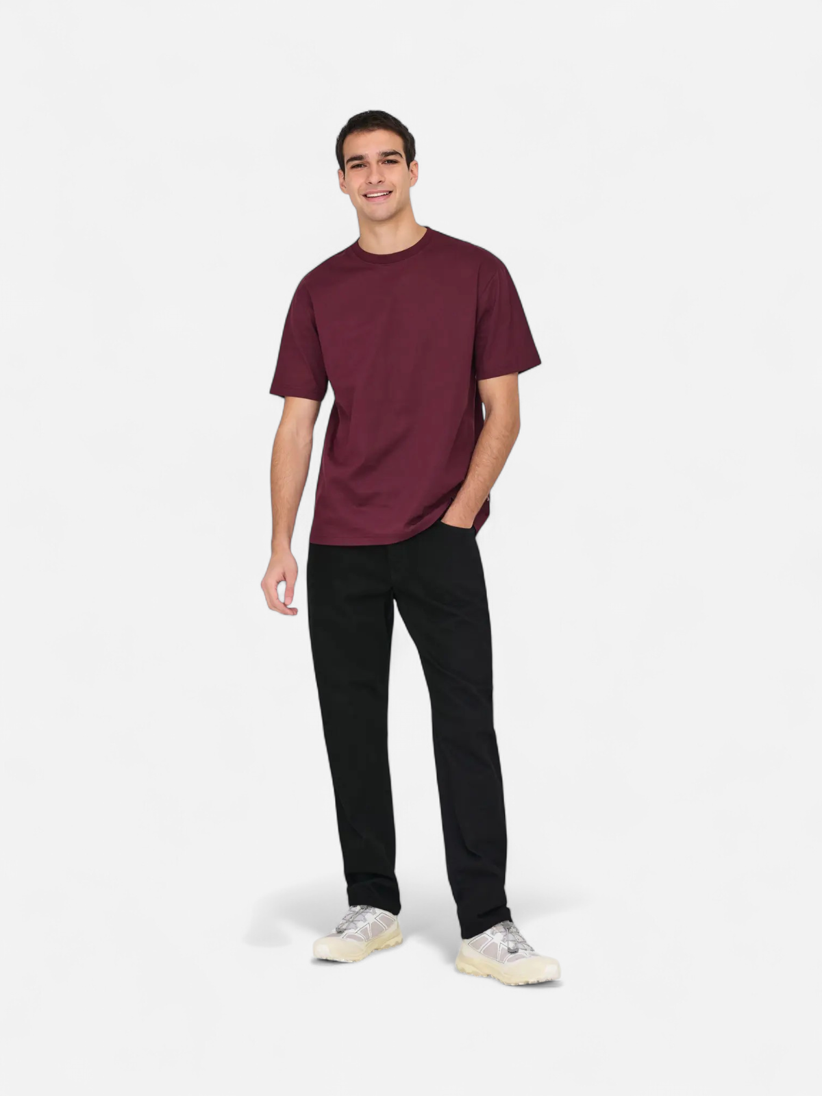 Only & Sons miesten farkut Onsedge Stay Black 3425 Azg Dnm Noos, Black Denim - Kekäle.fi