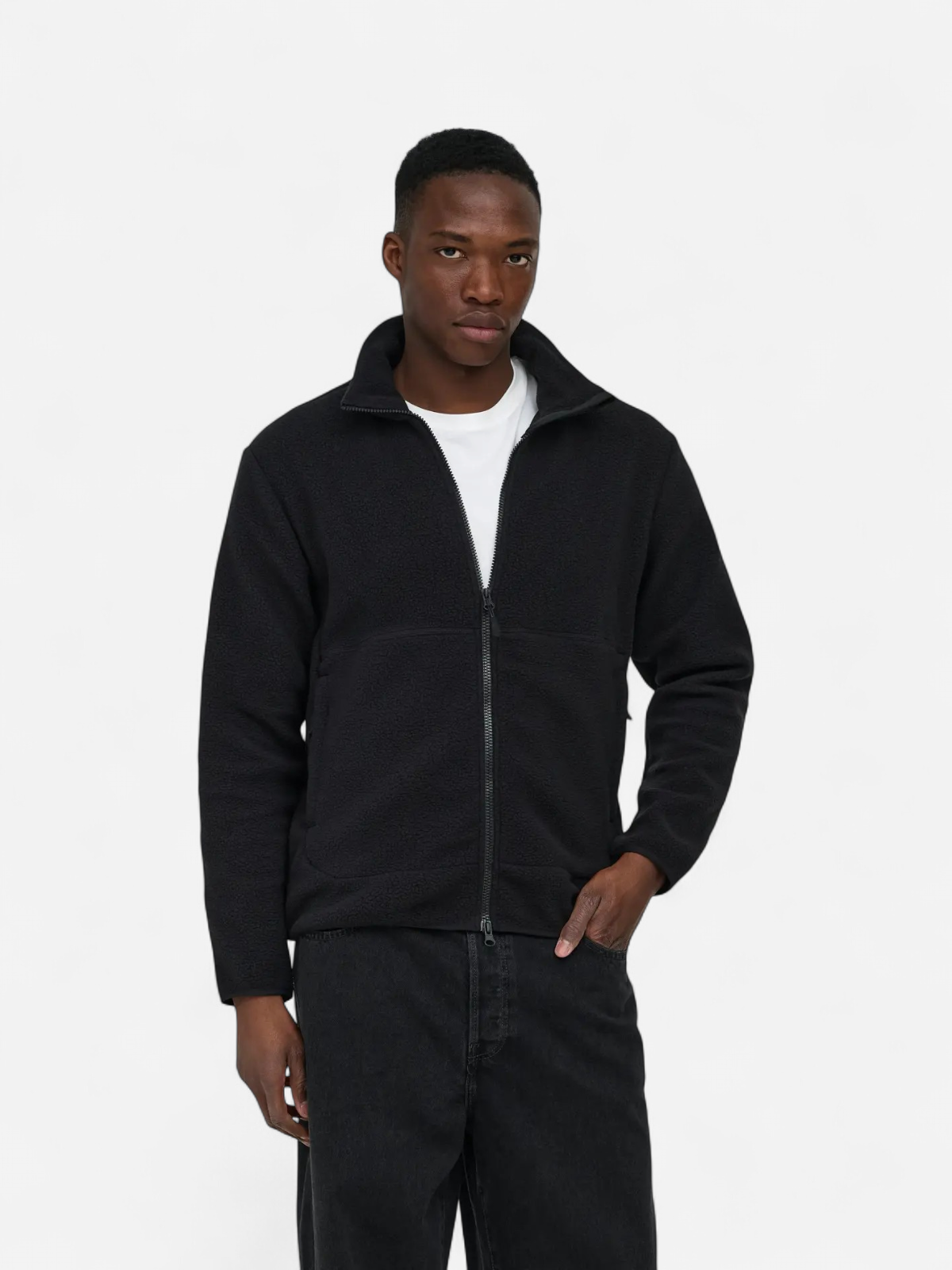 K ONSJASON PRTC FLEECE JACKET OTW NOS MUSTA - Kekäle.fi