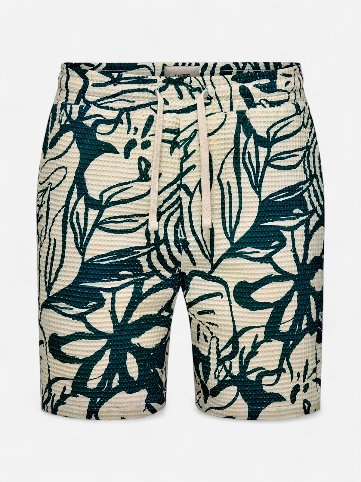 K ONSTEL SAVIER WAFFLE SHORTS 0326 Antique White Dark S - Kekäle.fi