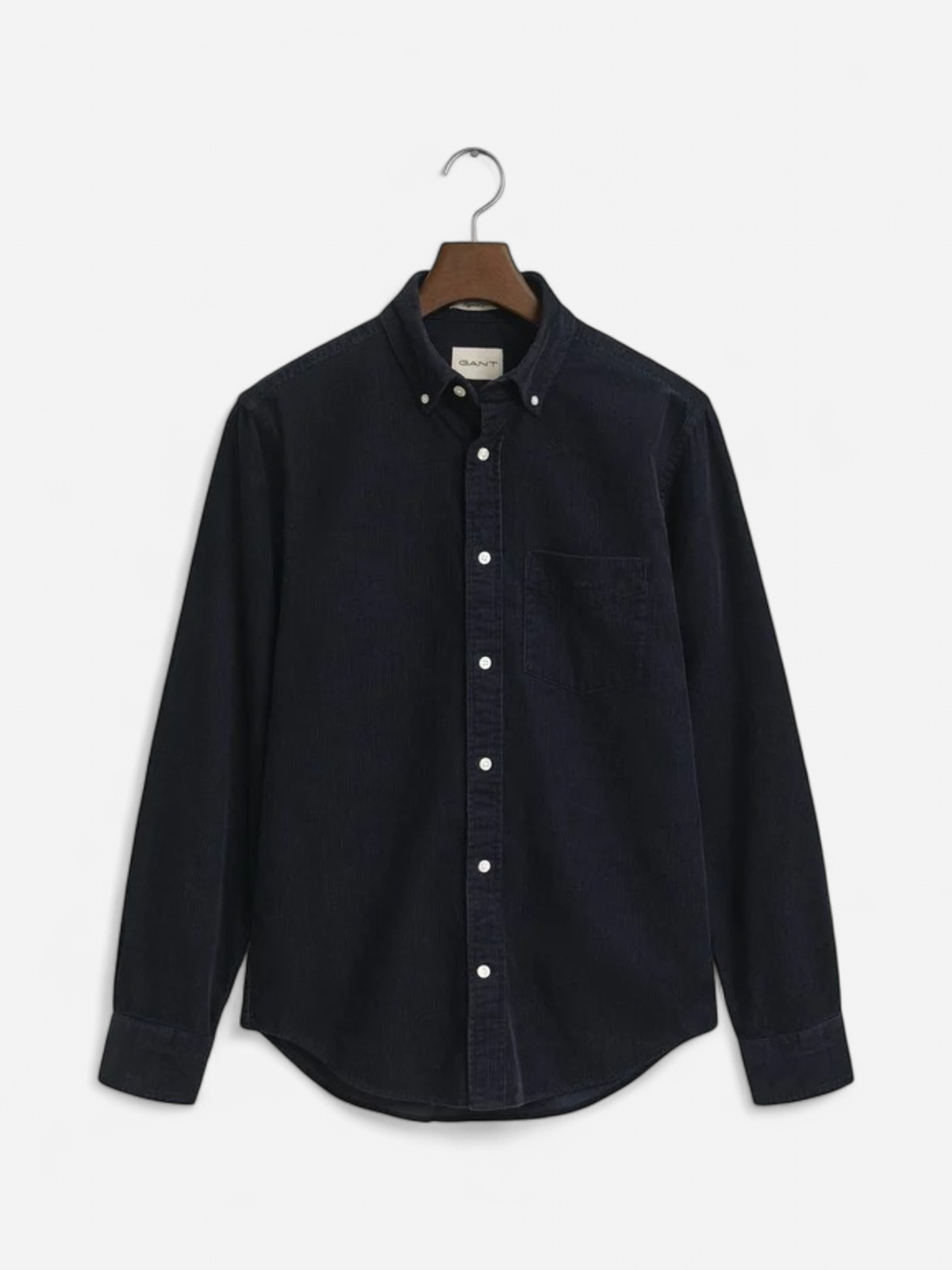 Gant miesten kauluspaita Corduroy Shirt, tummansininen - Kekäle.fi