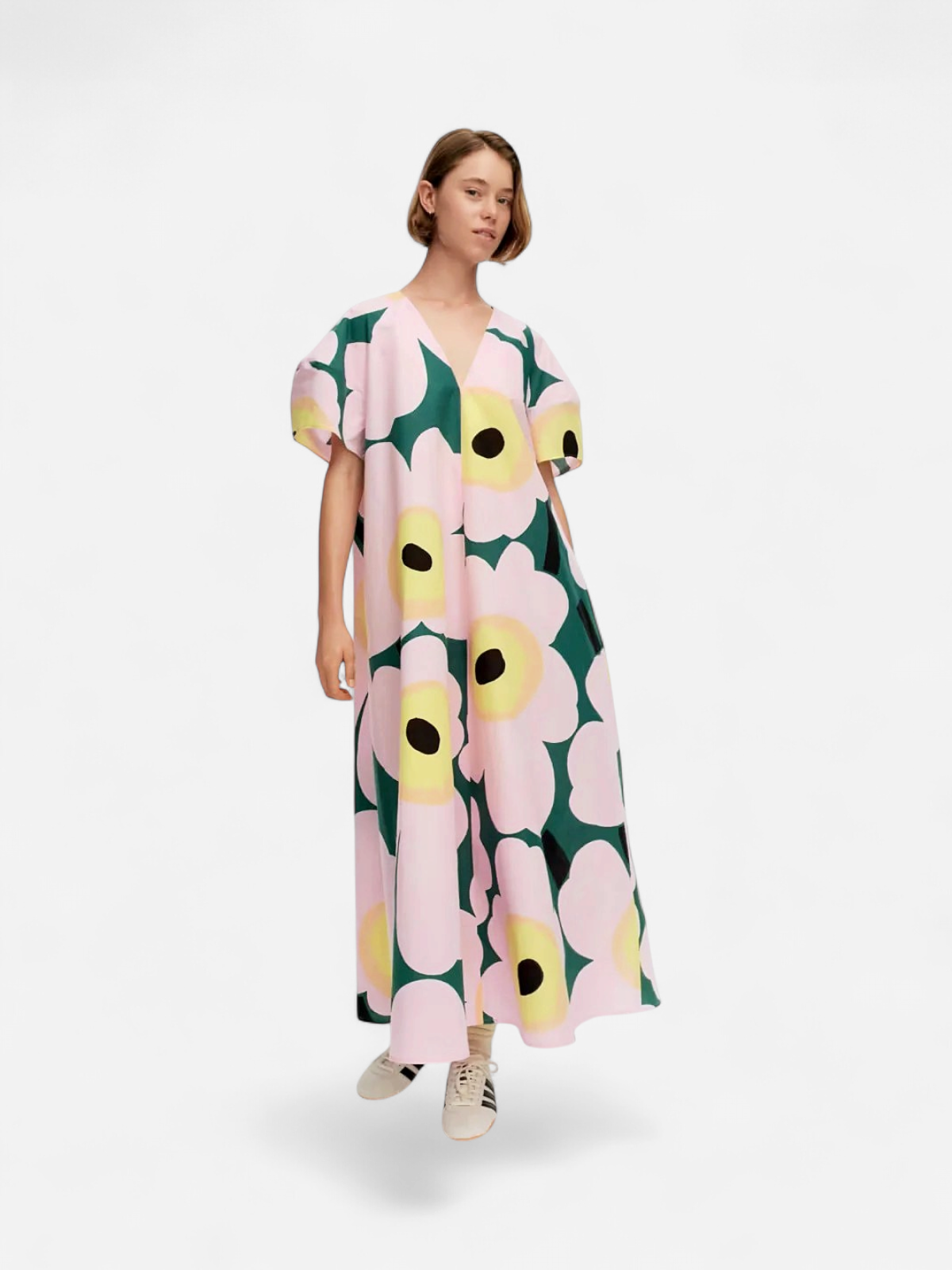Marimekko mekko Kaffet Unikko, monivärinen kuosi - Kekäle.fi