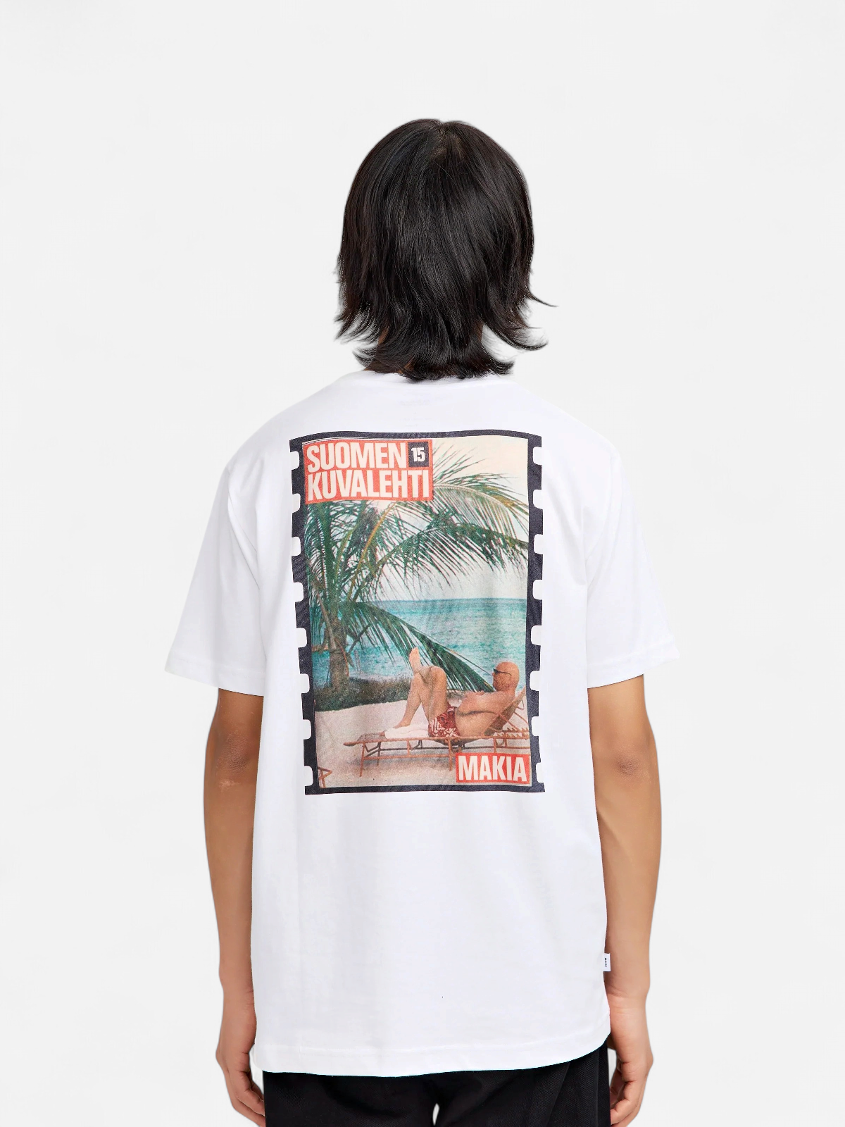 Kekkonen T-Shirt SUOMEN KUVALEHTI VALKOINEN - Kekäle.fi
