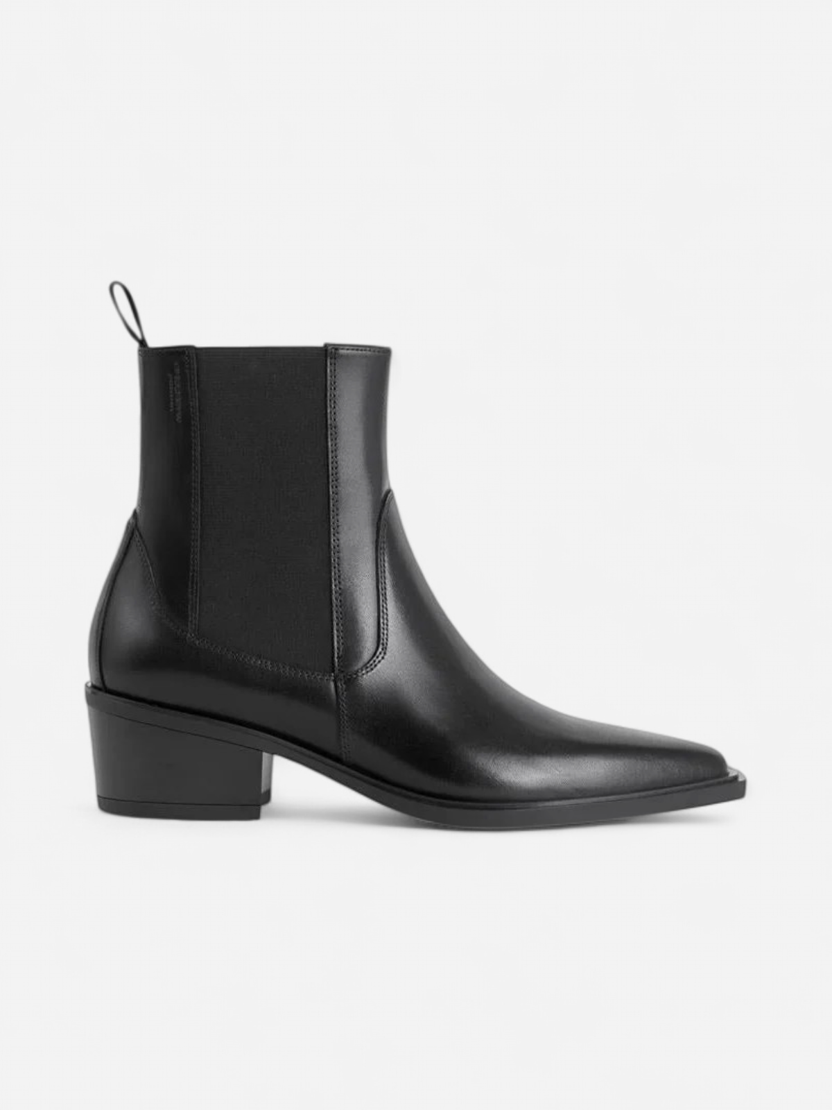 KELSEY POINTED TOE CHELSEA ANKLE BOOT MUSTA - Kekäle.fi