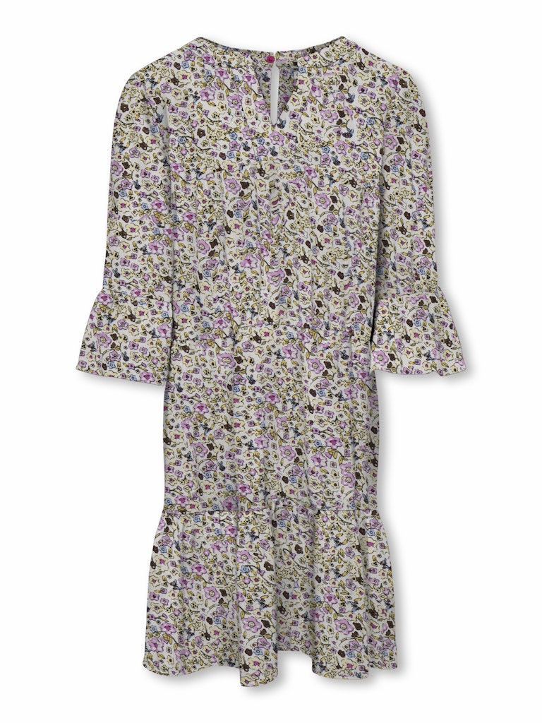 kids-only-lasten-mekko-kogglow-life-alberte-3-4-dress-aop-valkopohjainen-kuosi-1